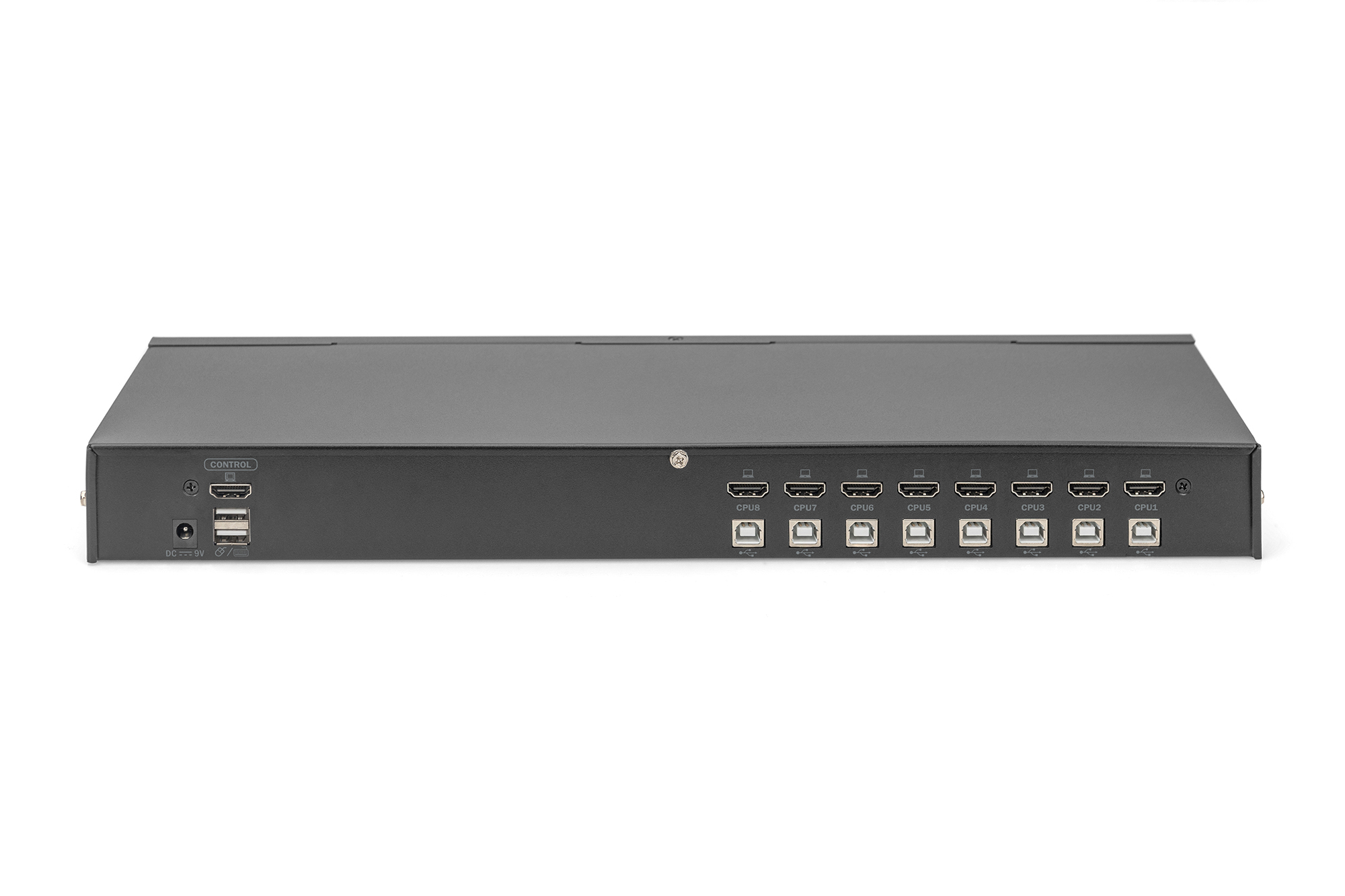 DIGITUS Desktop 8 Port HDMI KVM Switch Single View, Ansicht 2