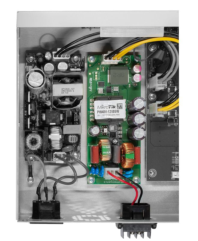 MikroTik PW48V-12V85W - Router - -48 V - 12 V - 3 A - 8 A - Grün, Ansicht 2