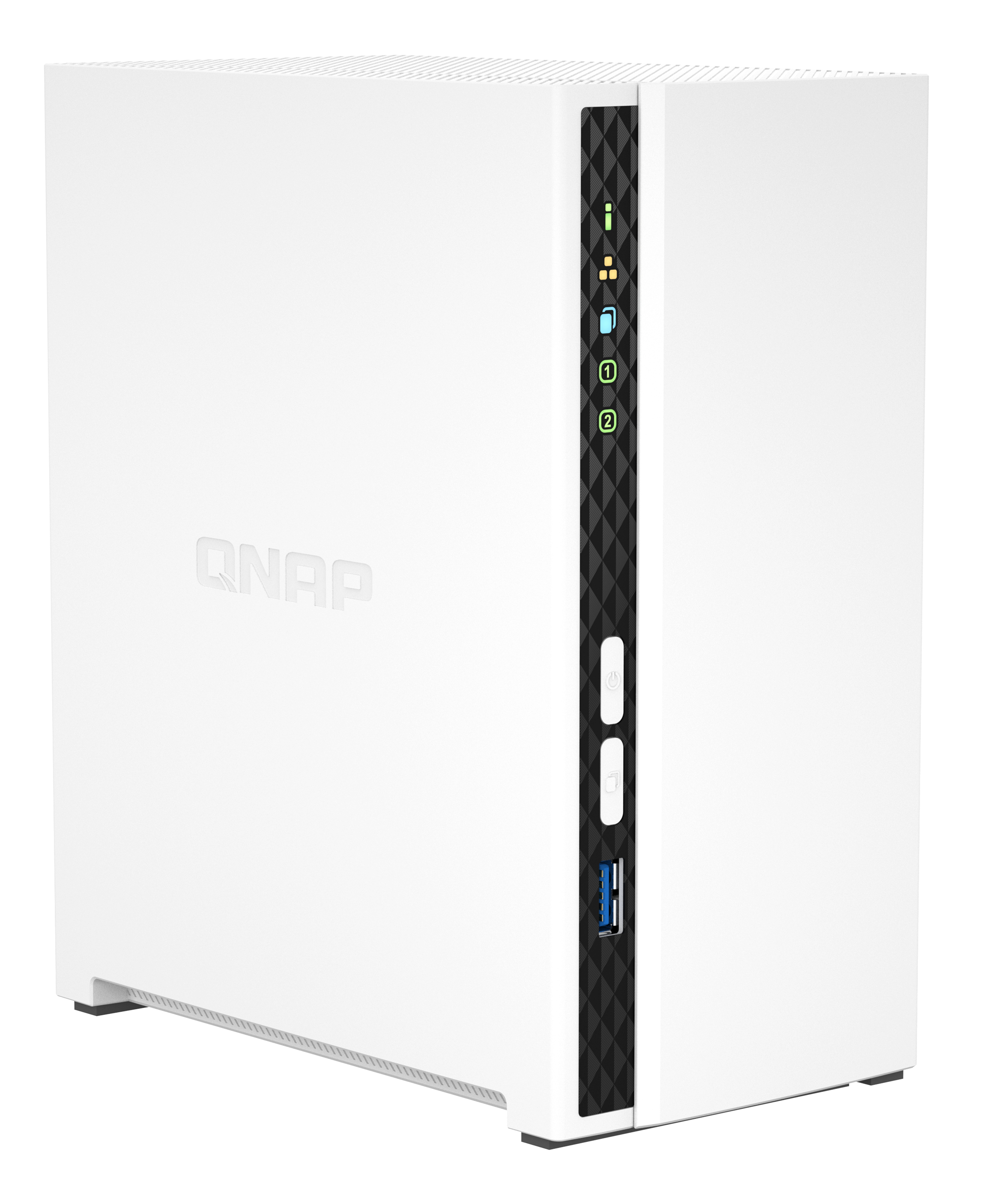 QNAP TS-233 - NAS-Server - 2 Schächte - SATA 6Gb/s, Ansicht 3