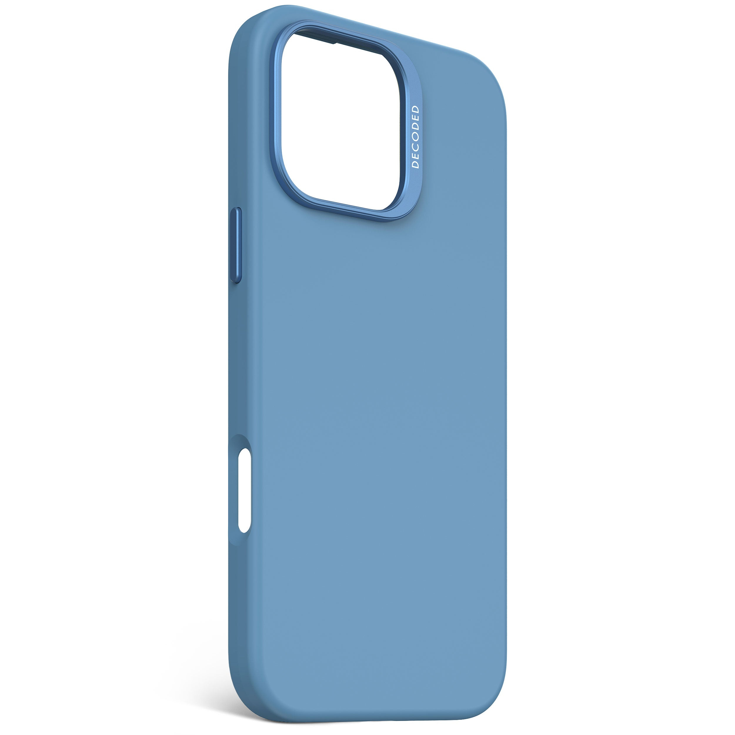 Decoded AntiMicrobial Silicone Backc. iPhone 16 Pro Max L. Blue, Ansicht 2