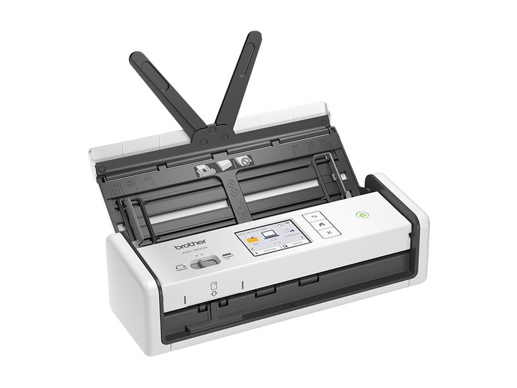 Brother ADS-1800W - Dokumentenscanner - Dual-CIS - Duplex - A4 - 600 dpi x 600 dpi - bis zu 30 Seiten/Min. (einfarbig)