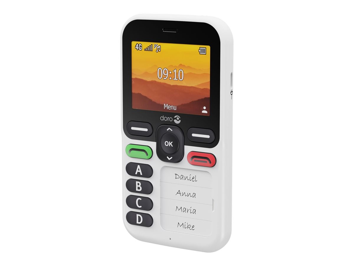 Doro Leva X10 - 4G Feature Phone - RAM 64 MB / Interner Speicher 128 MB - microSD slot - 320 x 240 Pixel (60 Hz), Ansicht 5