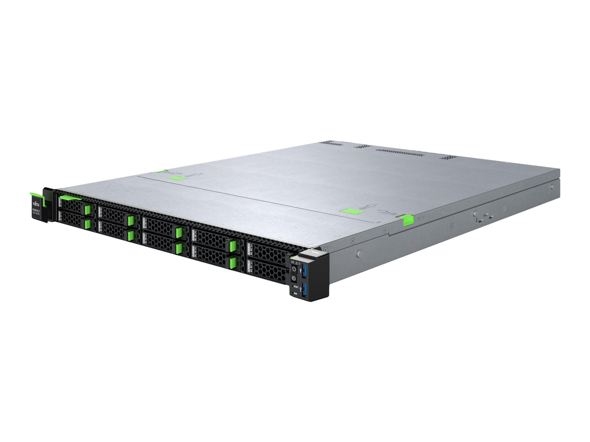Fujitsu PRIMERGY RX1330 M5 - Server - Rack-Montage - 1U - 1-Weg - 1 x Xeon E-2336  2.9 GHz - RAM 16 GB - SATASASPCI Express - Hot-Swap 6.4 cm (2.5)
