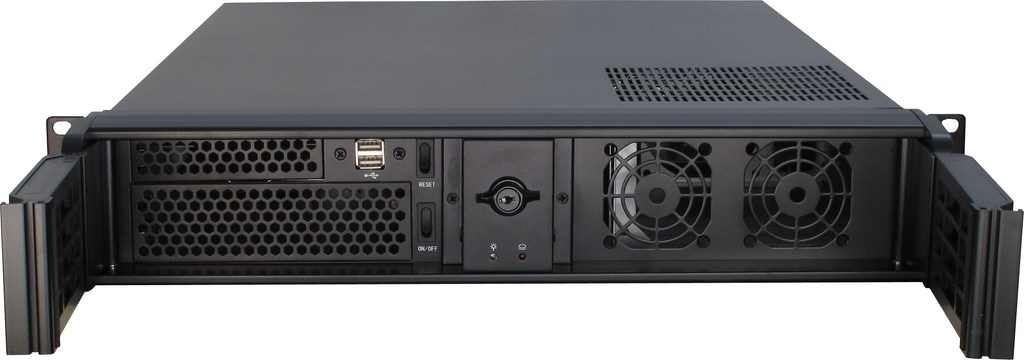 Inter-Tech IPC 2U-2098-SL - Rack-Montage - 2U - ATX - ohne Netzteil (ATX), Ansicht 4