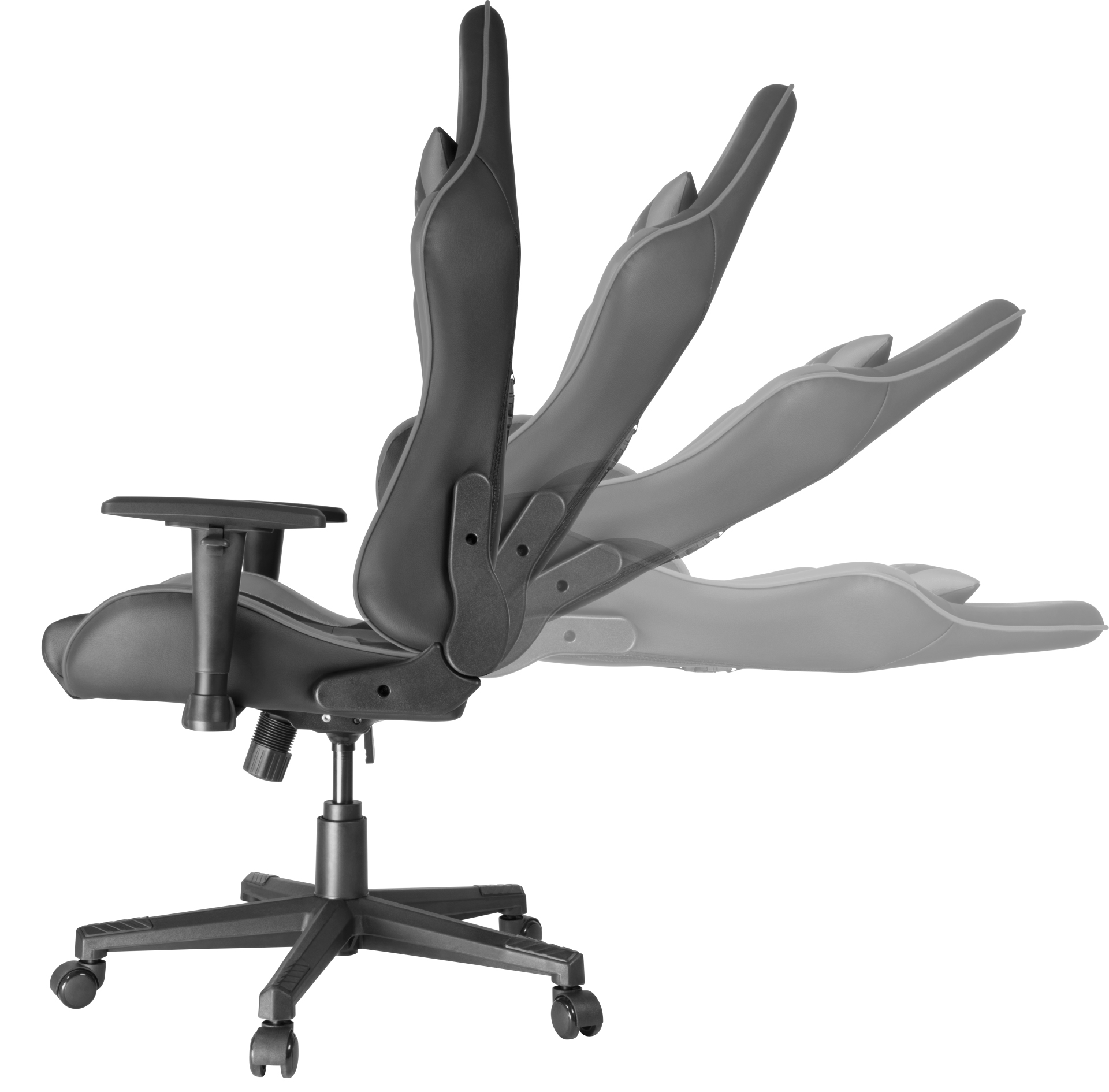 SPEEDLINK SL-660005-BKGY - PC-Gamingstuhl - 150 kg - Gepolsterter Sitz - Gepolsterte Rückenlehne - Schwarz - Grau, Ansicht 2