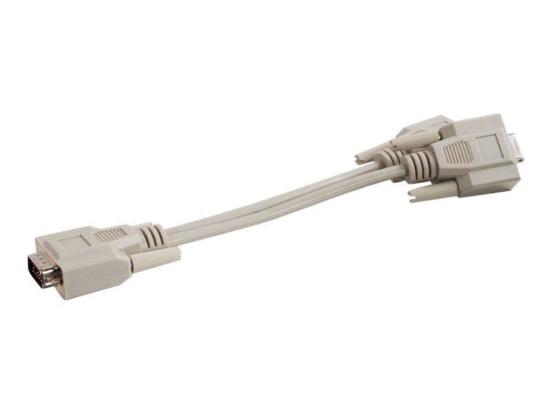 Cables To Go C2G Economy - VGA-Splitter - HD-15 (M) bis HD-15 (W) (81173)