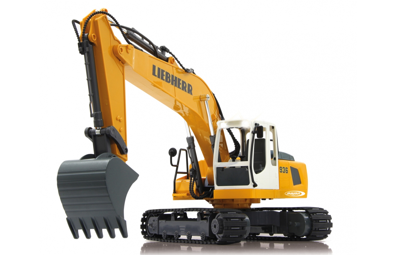 JAMARA Excavadora Liebherr R936 - Bagger - 1:20 - 1,22 kg, Ansicht 4