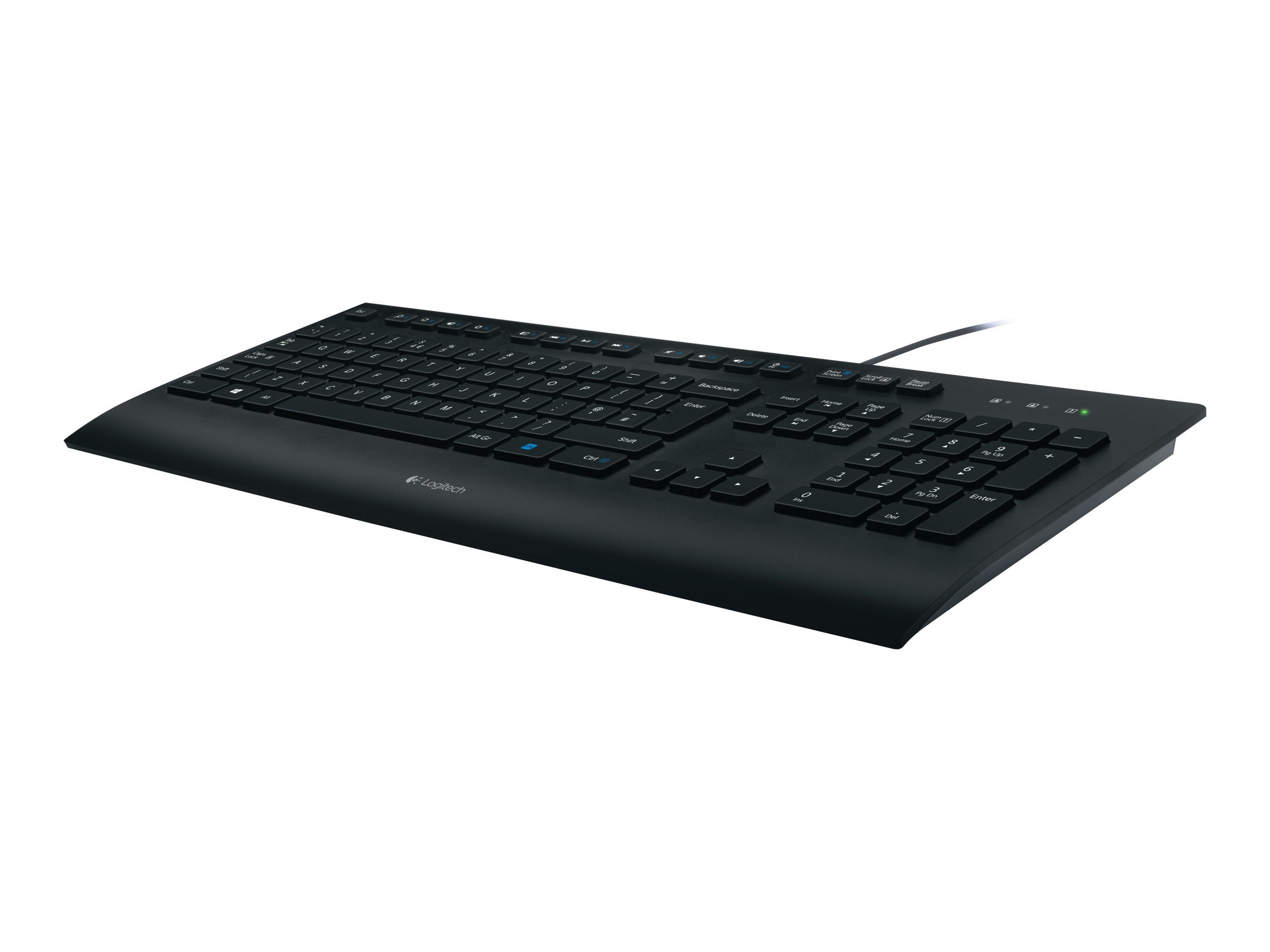 Logitech Keyboard USB Logitech OEM K280e Black (920-005217)