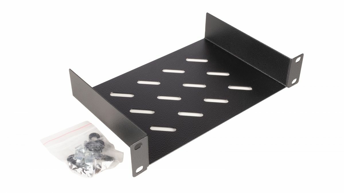 Equip Fachboden fest 10 für Serverschränke 1U 15cm sw, Ansicht 3