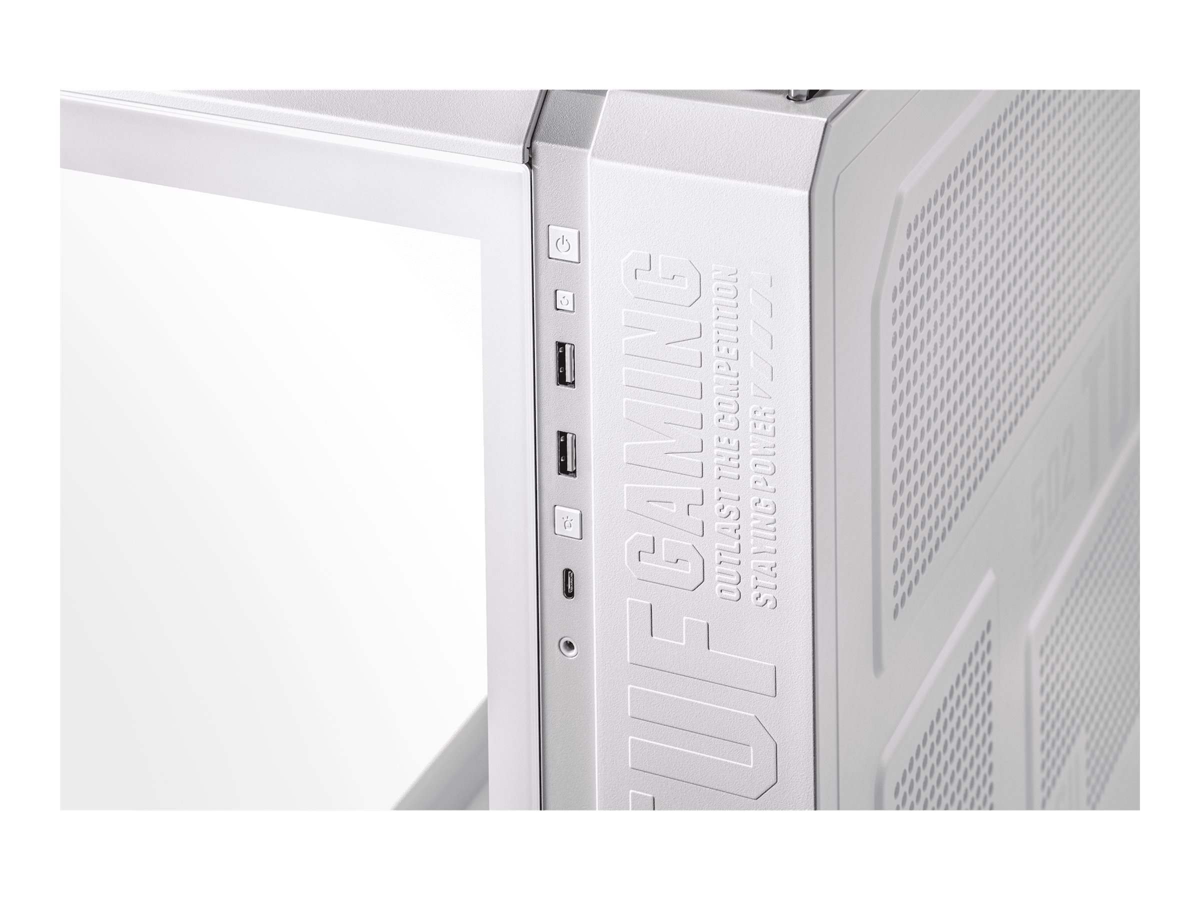 ASUS TUF Gaming GT502 Plus - Mid tower - ATX - Seitenteil mit Fenster (gehärtetes Glas)