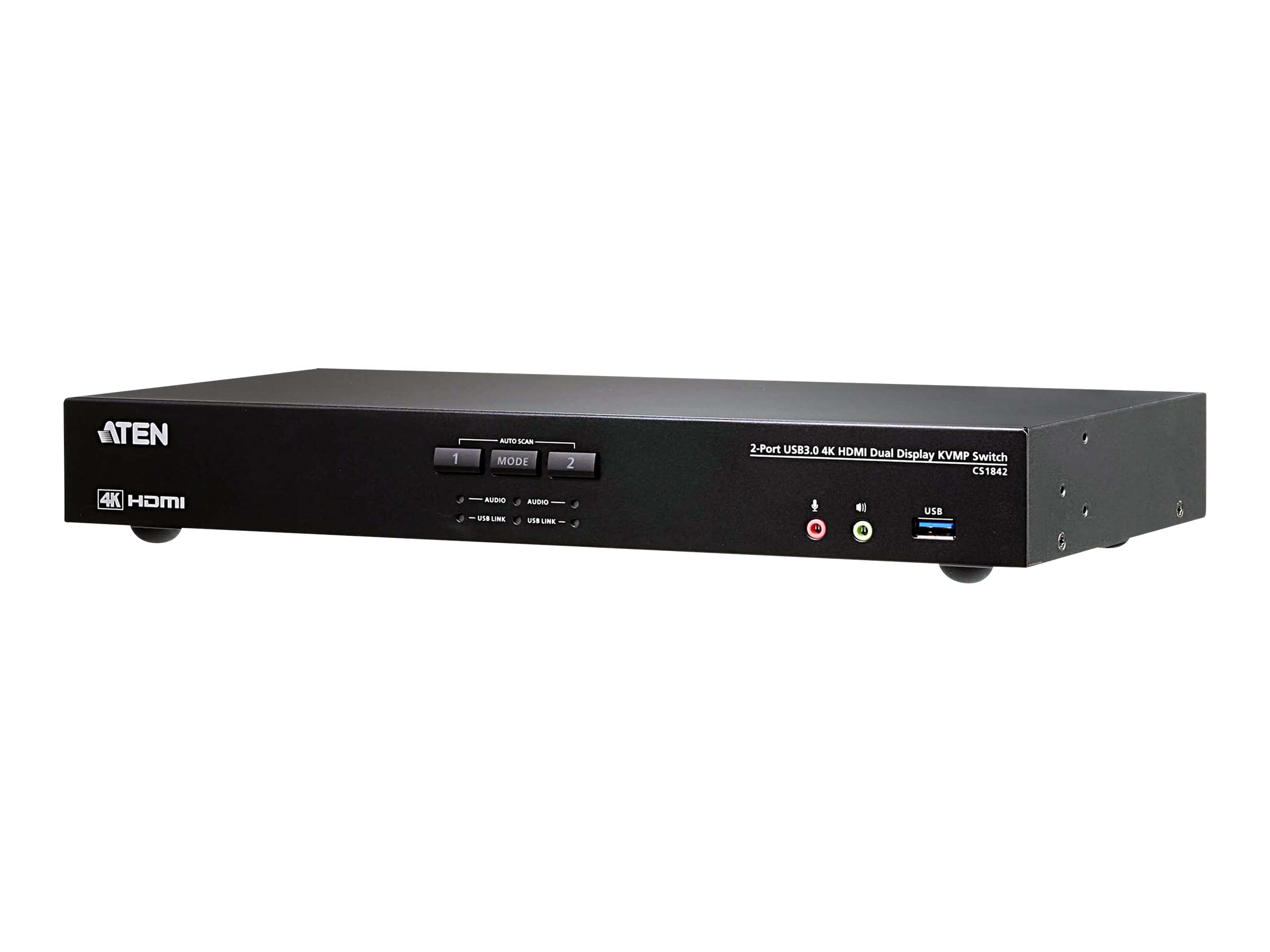 ATEN CS1842 2-Port USB 3.0 4K HDMI Dual Display