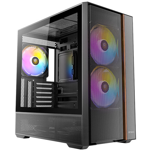 Antec Geh Mid Flux Rear ATX/M-ATX/M-ITX o.N. BK retail - Midi/Minitower - ATX - Midi/Minitower - ATX, Ansicht 2