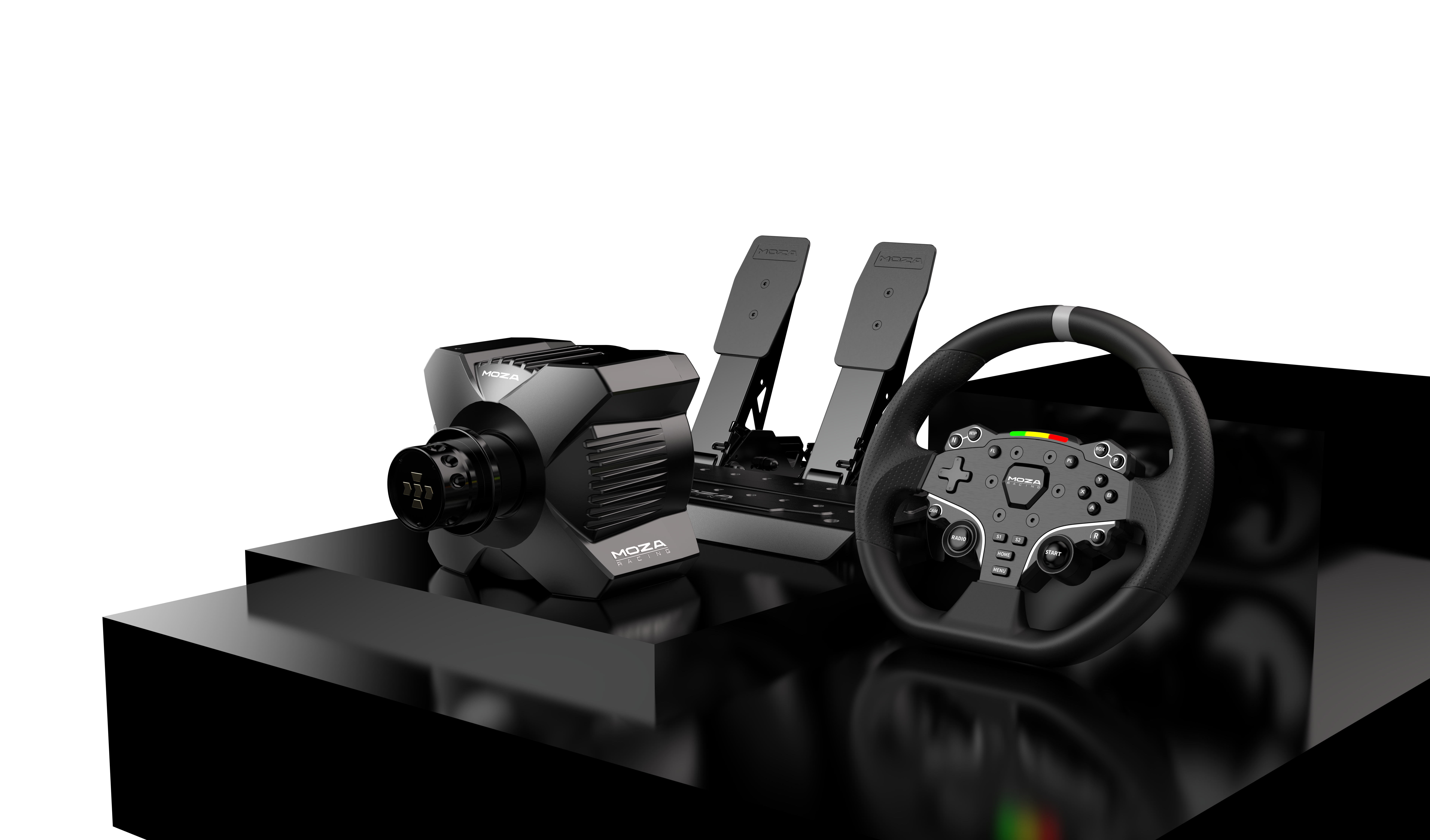 Moza Racing Moza R3 Racing Set - PC Version RS074 - Lenkrad, Ansicht 2