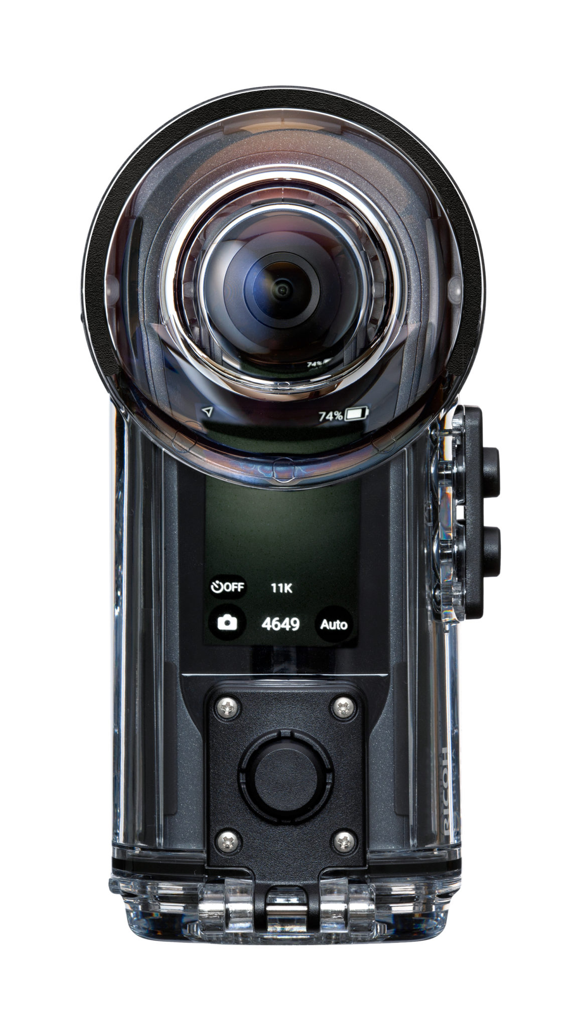 Ricoh TW2 Unterwassergehäuse für Theta X, Ansicht 3