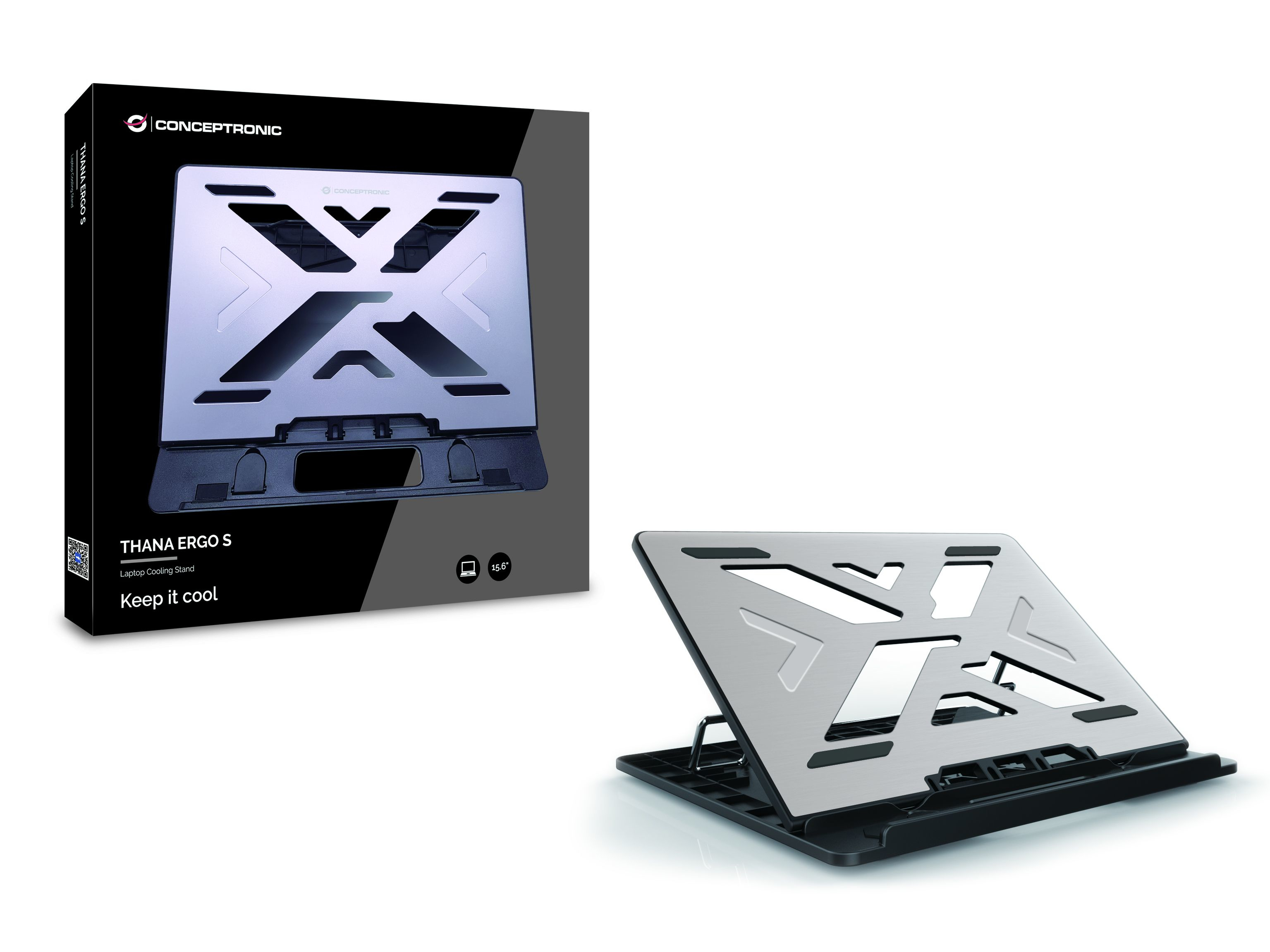 Conceptronic THANA ERGO S - Notebook-Ständer - 39.6 cm (15.6), Ansicht 2