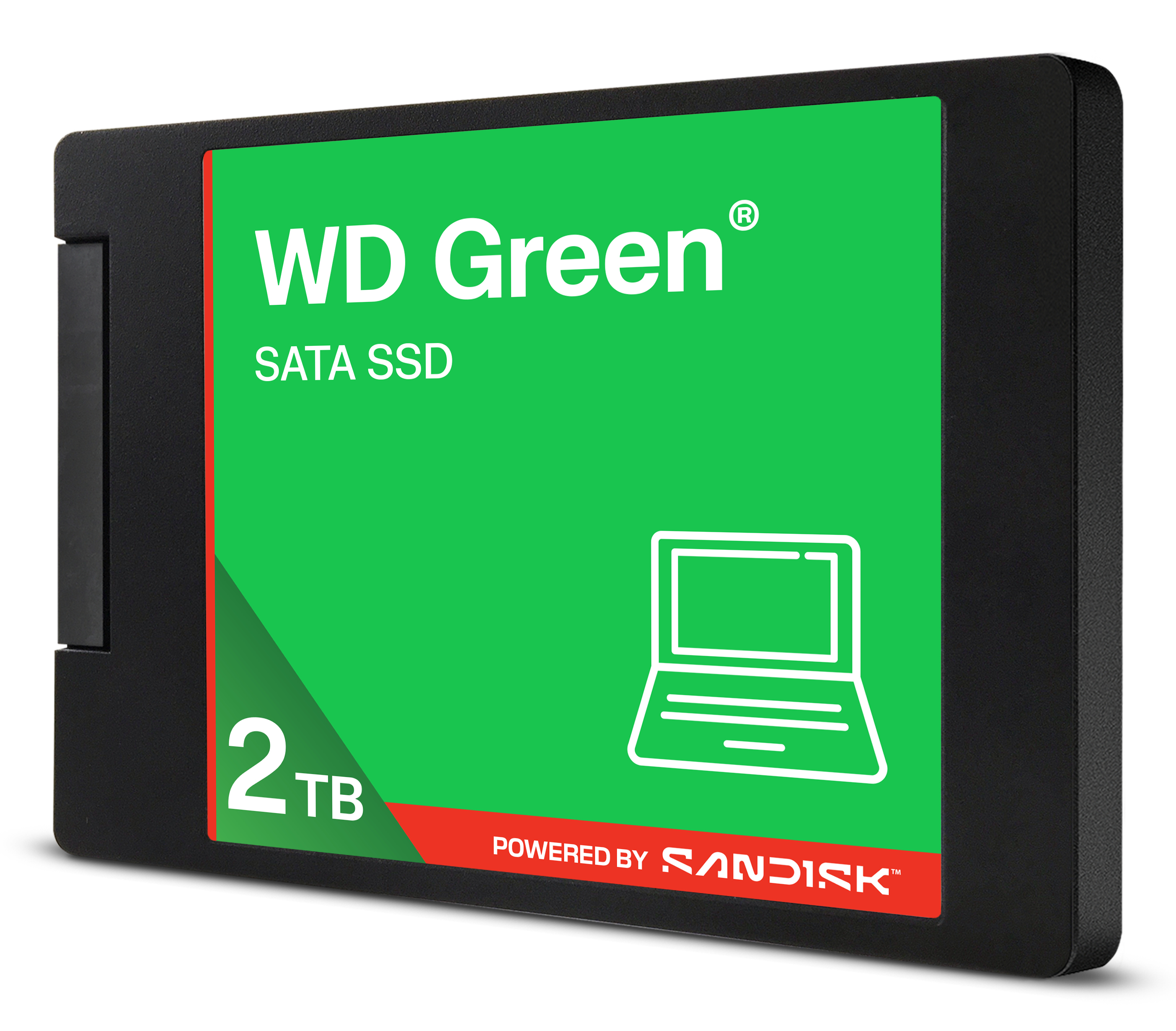 WD Green - SSD - 2 TB - cased - intern - 2.5 (6.4 cm), Ansicht 3