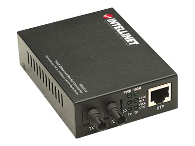 Intellinet Fast Ethernet Media Converter 10100Base-Tx to 100Base-Fx (ST)