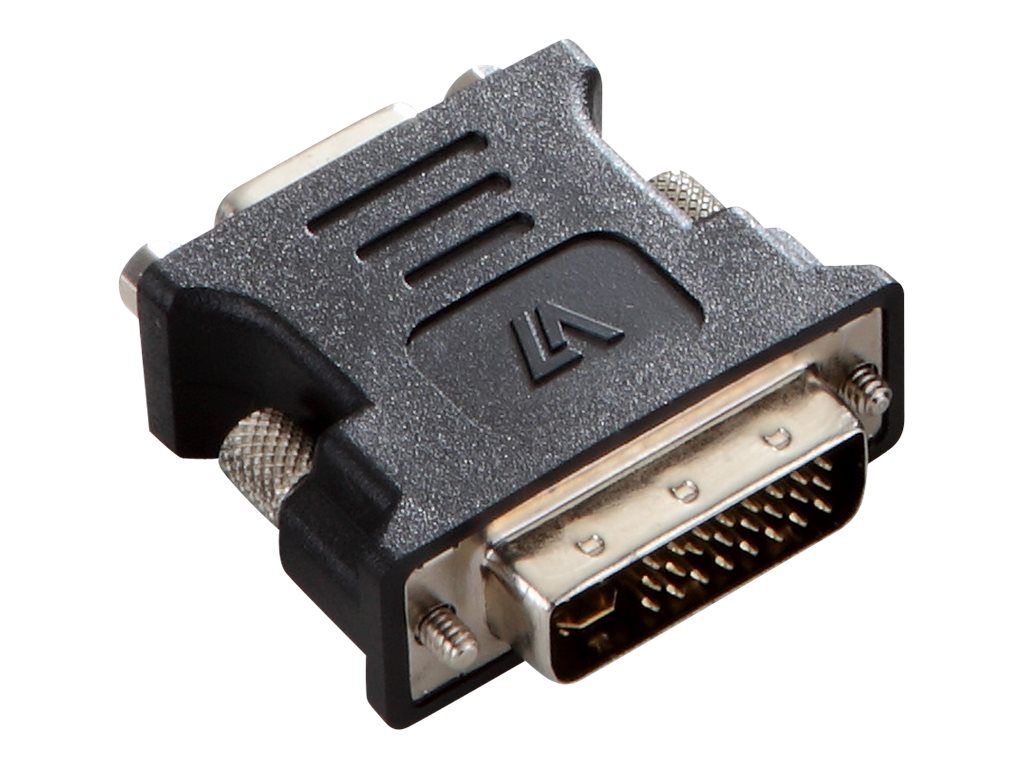 V7 - VGA-Adapter - DVI-I (M) zu HD-15 (VGA) (W) - Schwarz