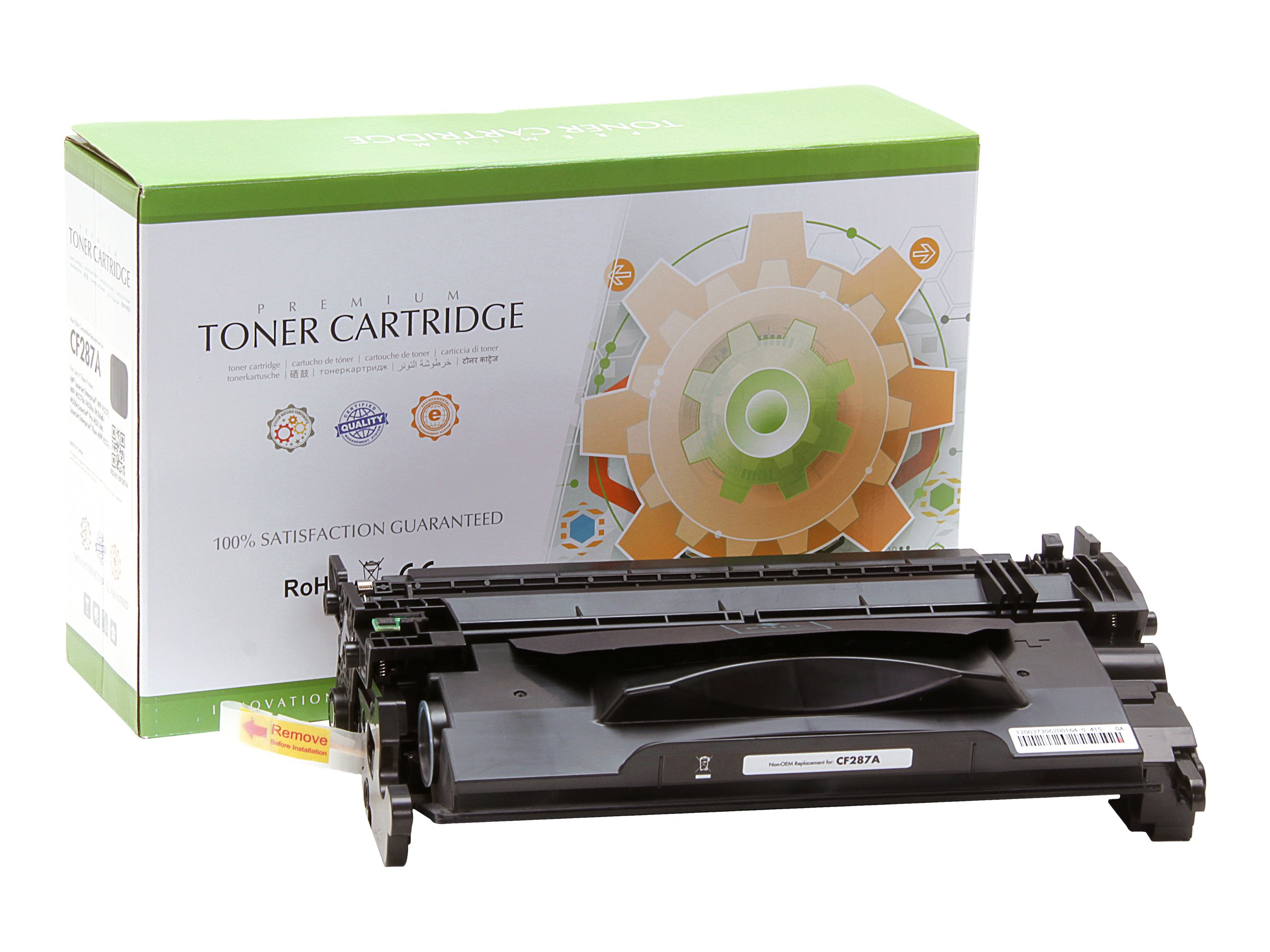 Static Control Schwarz - kompatibel - Tonerpatrone (Alternative zu: HP CF287A)