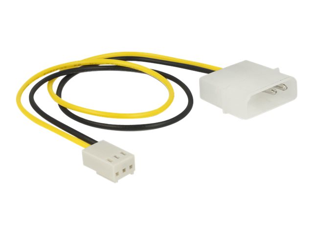 Delock Netzkabel für Lüfter - 3 PIN Internal Power (W)