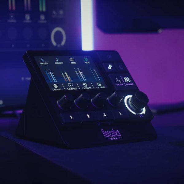 Hercules Stream 200 XLR - Streaming Audio Controller, Ansicht 2