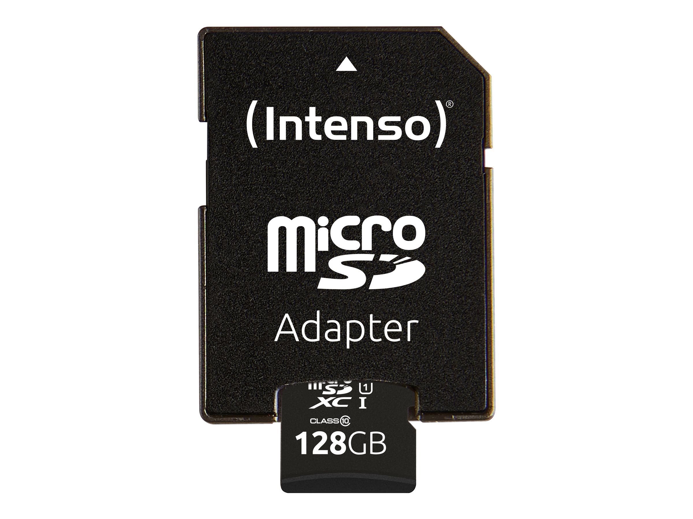 Intenso Flash-Speicherkarte (microSDXC-an-SD-Adapter inbegriffen) - UHS-I, Ansicht 3