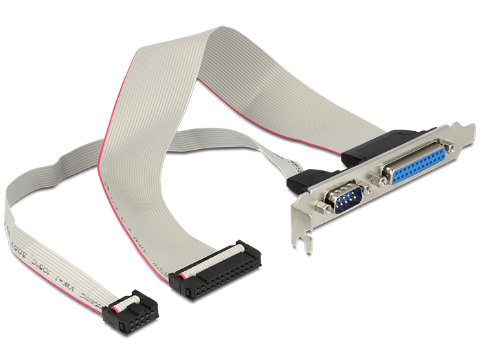 Delock Seriel / parallel panel 30cm