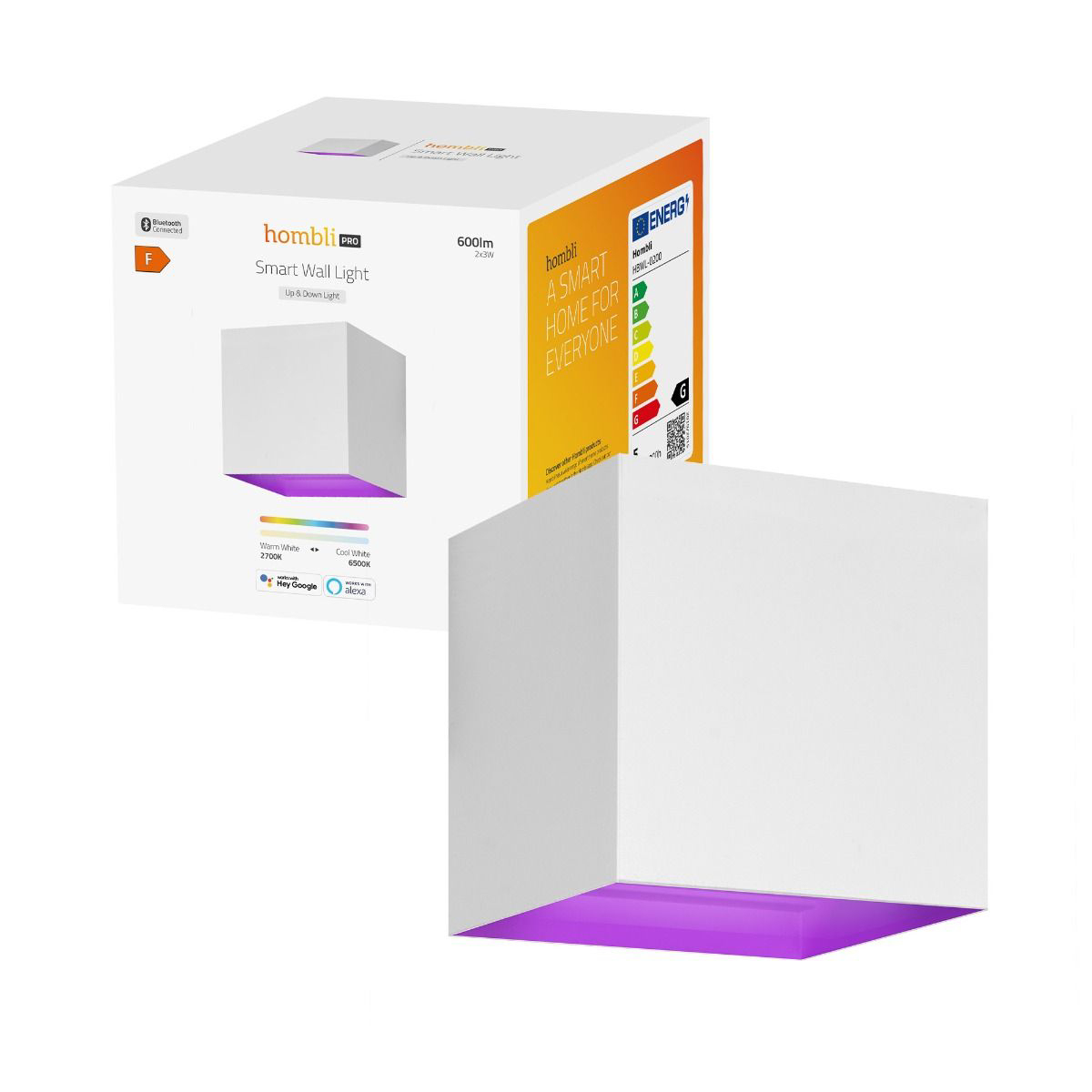 Hombli Smart Wall Light - Wandleuchte - LED - 6 W - Weiß, Ansicht 2