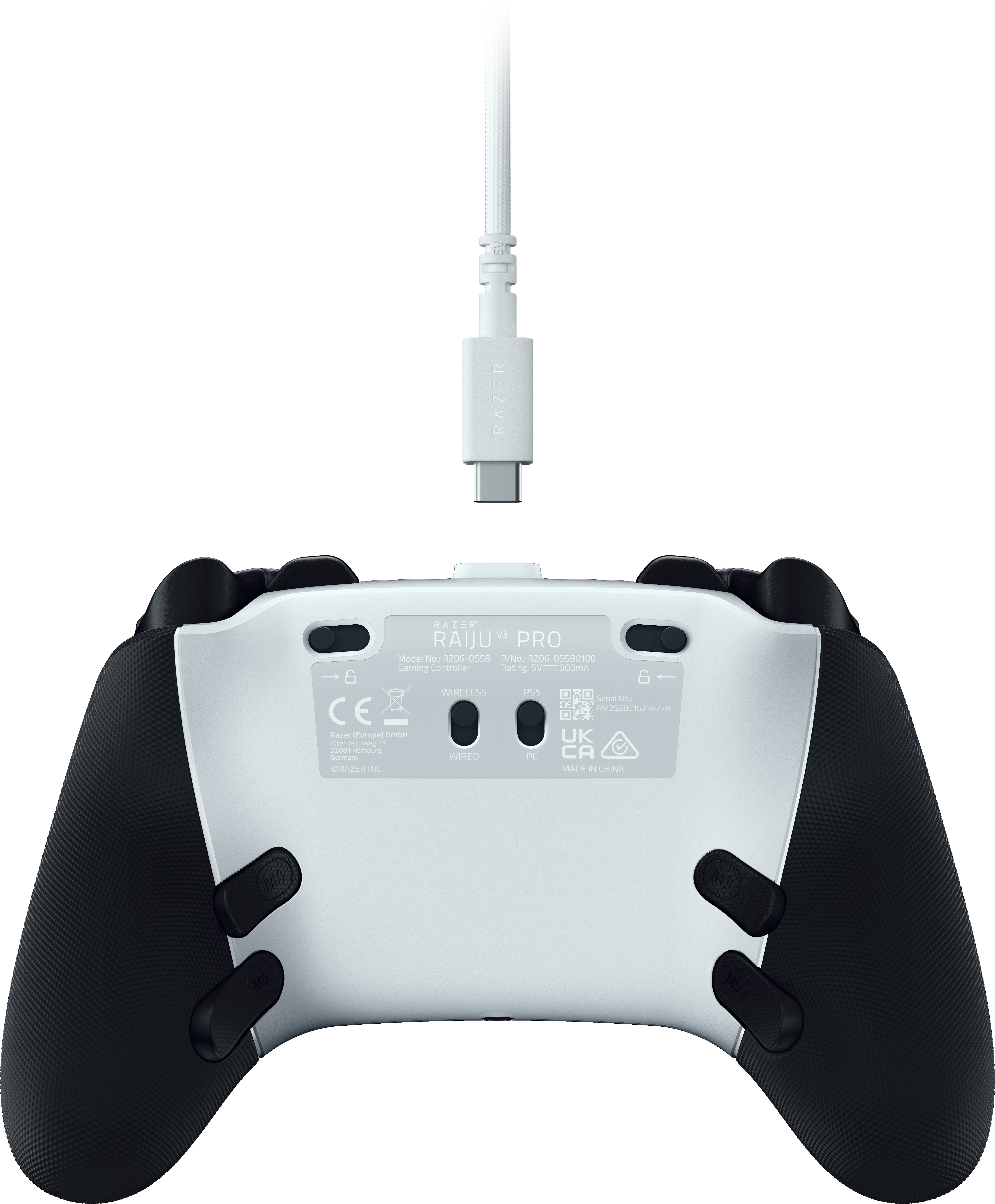 Razer Raiju V3 Pro - Game Pad - kabellos - Bluetooth, Ansicht 2