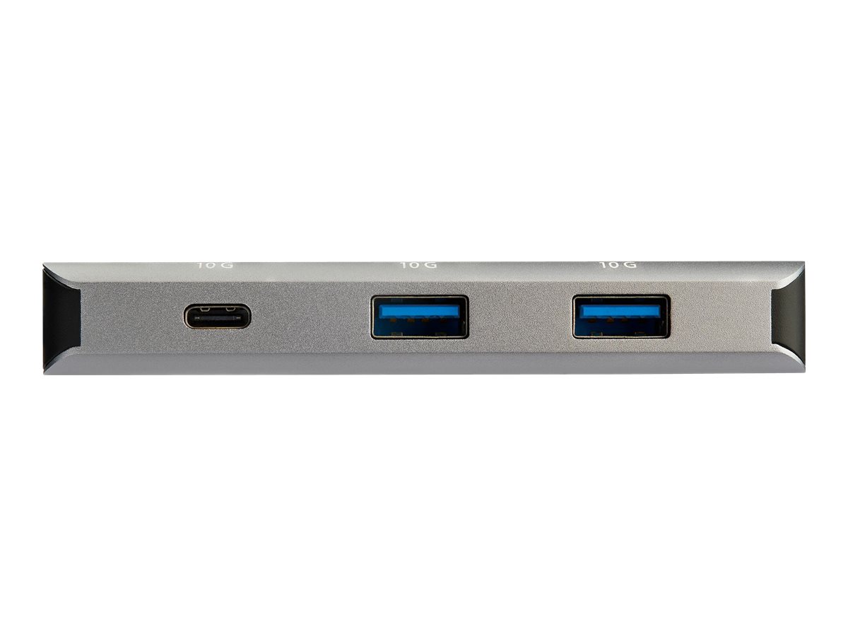 StarTech.com HB31C2A1CGB 3-Port-USB-C-Hub (mit LAN-Anschluss , 10 Gbit/s, 2x USB-A und 1x USB-C, 25 cm Hostkabel), Ansicht 3