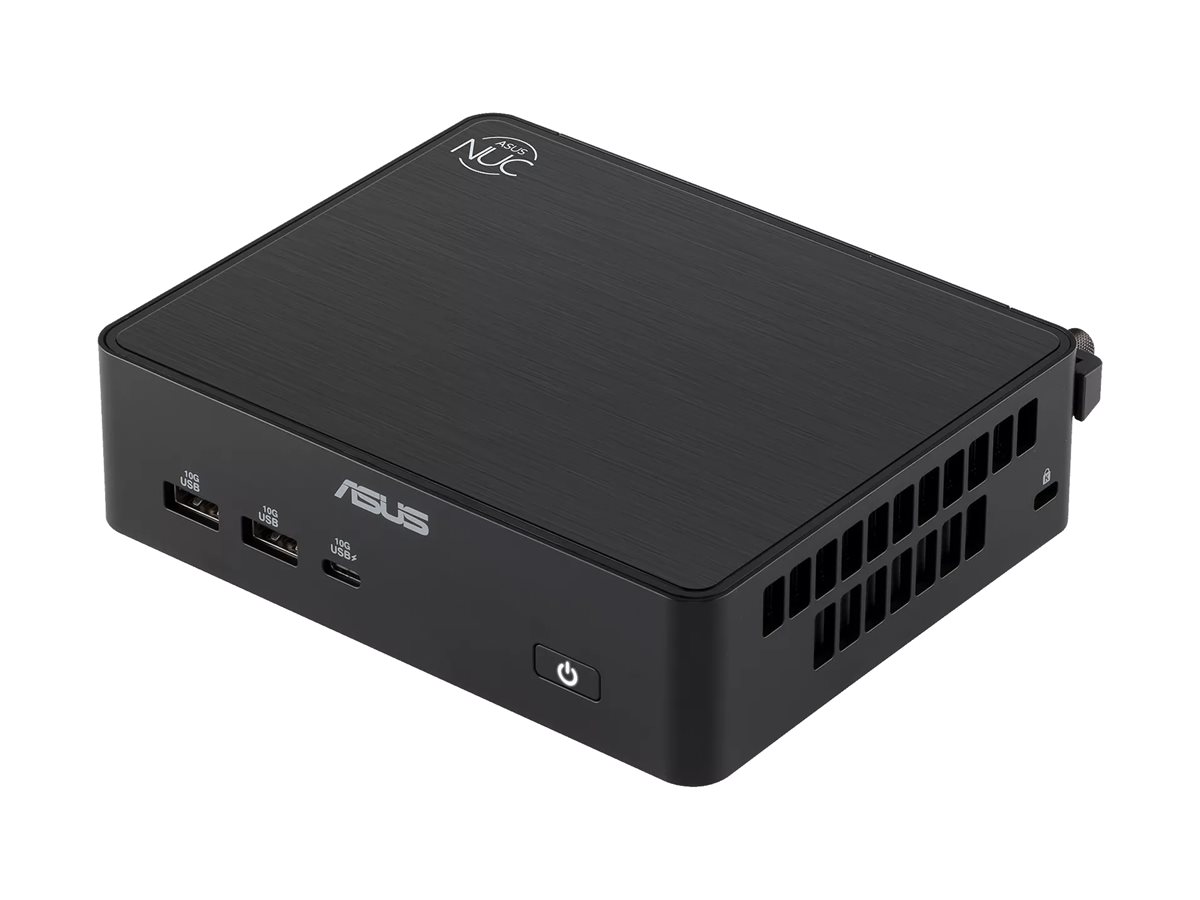ASUS NUC 16 Pro RNUC16WCKC500002 - Barebone - Mini-PC - 1 x Core 5 320 / 1.5 GHz - RAM 0 GB - Intel Graphics - Wi-Fi 6E, Bluetooth 6.0, 2.5GbE, 1GbE - WLAN: 802.11a/b/g/n/ac/ax (Wi-Fi 6E)