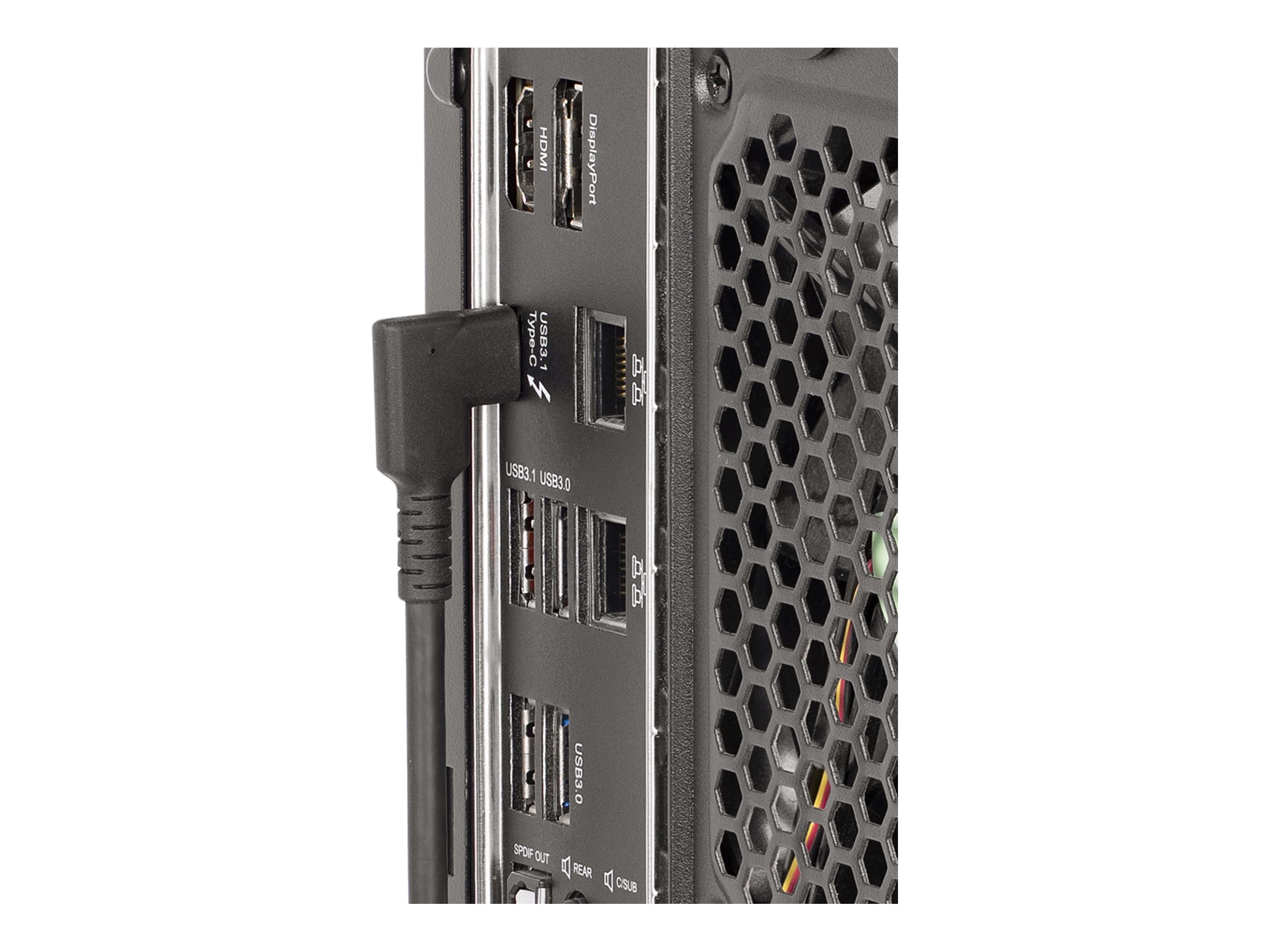 StarTech.com 2 m USB-C Kabel Gewinkelt, USB C auf USB C Kabel, 4K, 100W - USB-Kabel - USB-C (M)