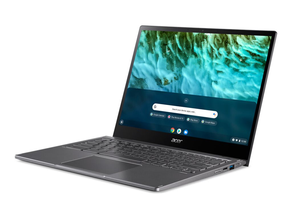 Acer Chromebook Spin 713 CP713-3W - Flip-Design - Intel Core i3 1115G4  3 GHz - Chrome OS - UHD Graphics - 8 GB RAM - 256 GB SSD - 34.3 cm (13.5)