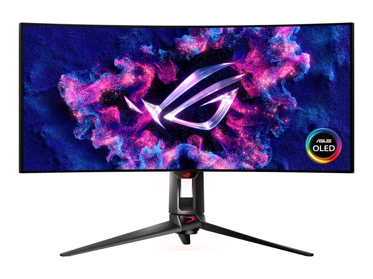 ASUS ROG Swift PG34WCDM - OLED-Monitor - Gaming - gebogen - USB - 86.4 cm (34)
