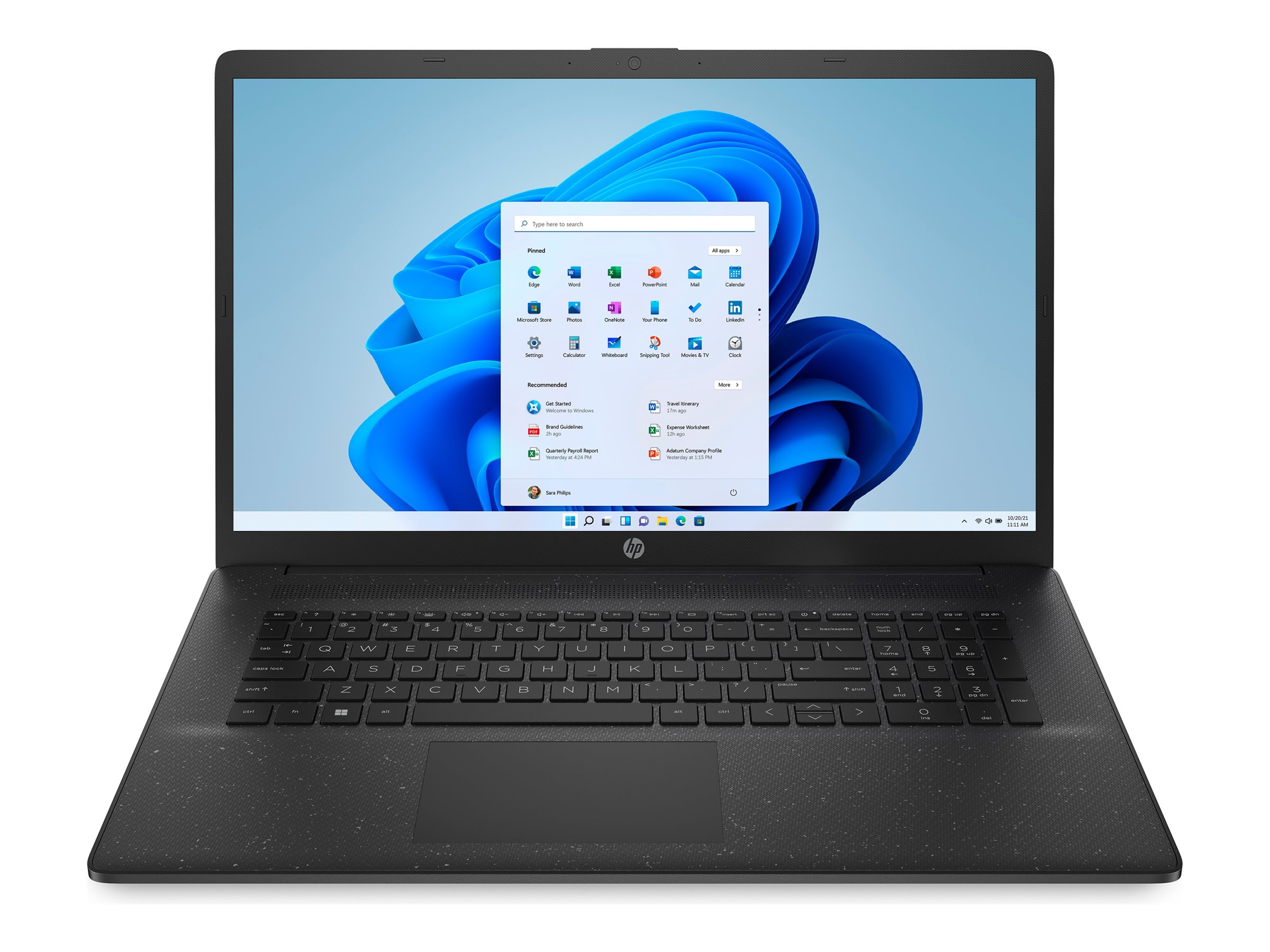HP Laptop 17-cn3424ng - Intel N-series N200 - FreeDOS 3.0 - UHD Graphics - 8 GB RAM - 512 GB SSD NVMe - 43.9 cm (17.3")