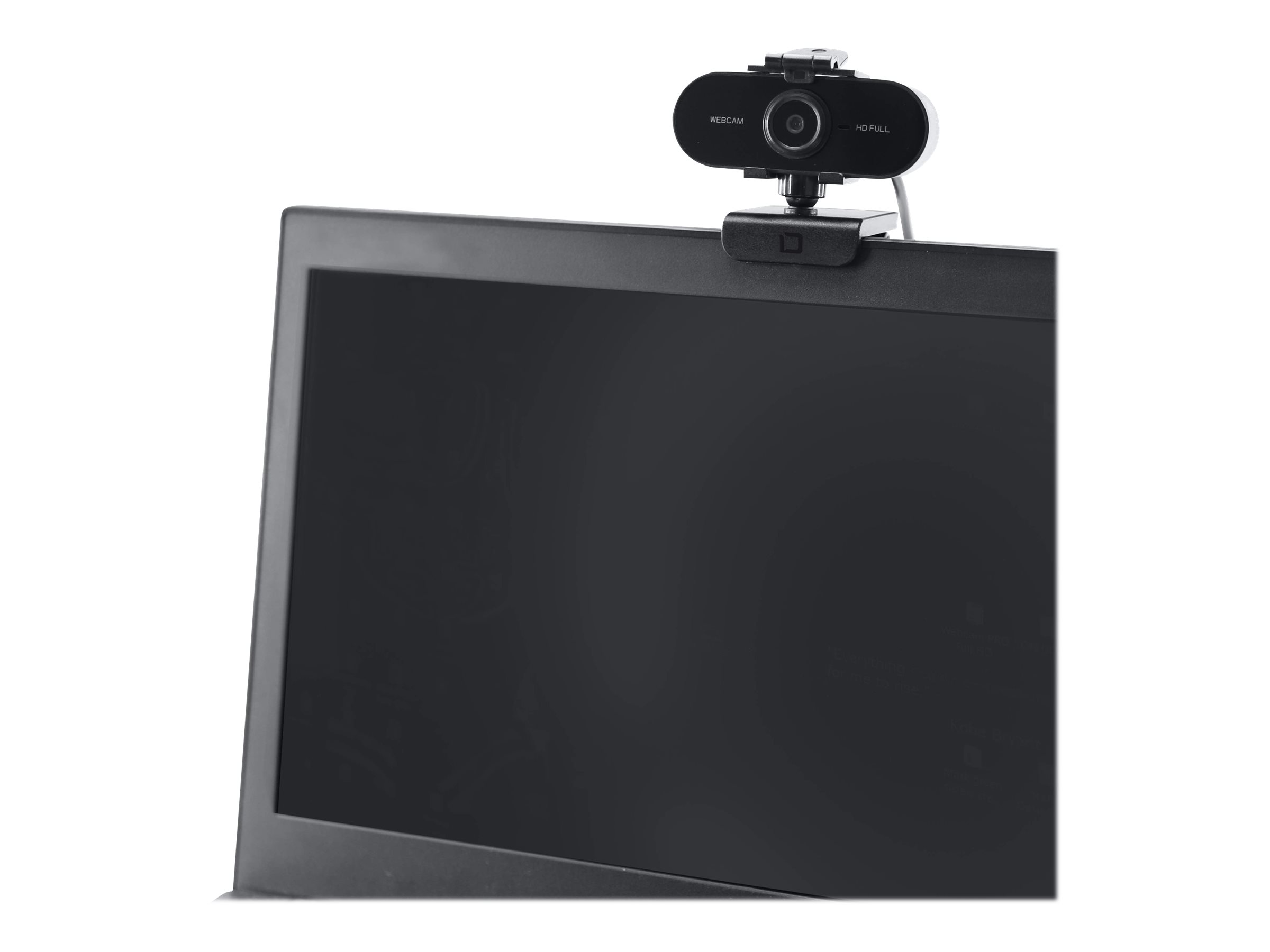 Dicota Webcam PRO Plus Full HD - Web-Kamera - Farbe