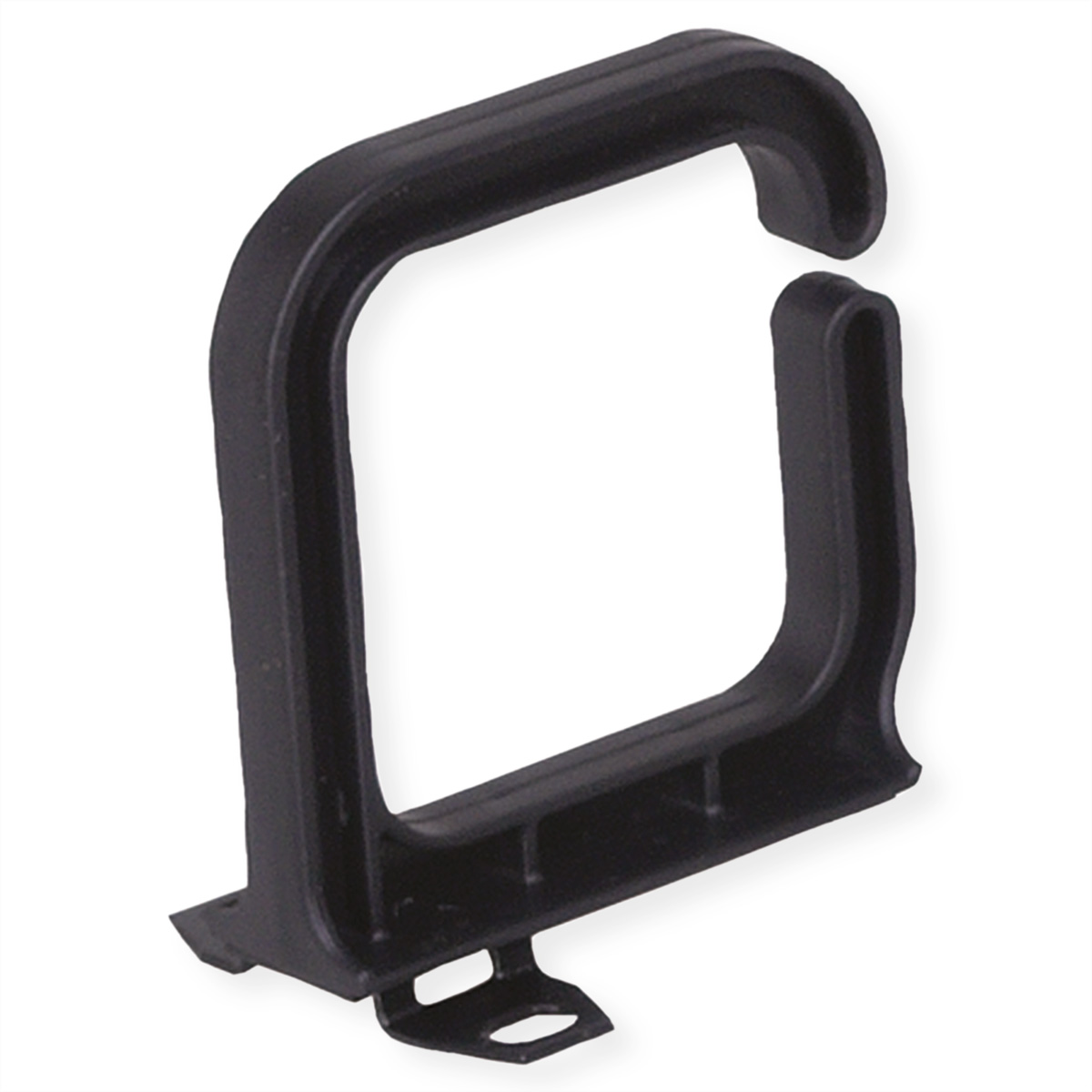 Conteg Rack-Kabelführungsring - Schwarz, RAL 9005 - 48.3 cm (19), Ansicht 2