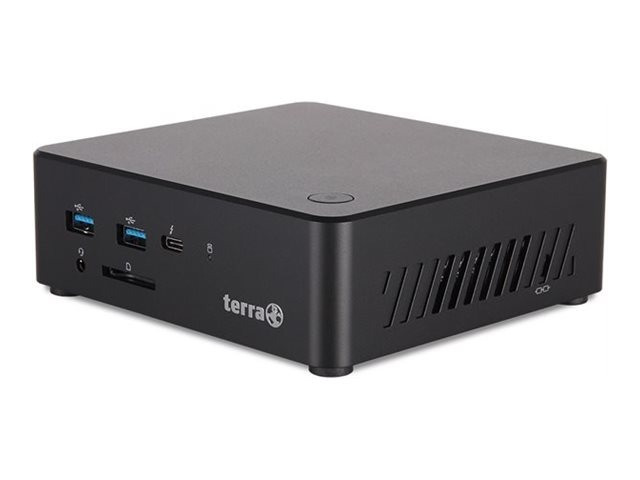 TERRA PC-Micro 5000C GREENLINE - Micro PC - Core i3 i3-1315U - RAM 16 GB - SSD 500 GB - NVMe - UHD Graphics - 2.5GbE, Wi-Fi 6E, Bluetooth 5.3 - WLAN: 802.11a/b/g/n/ac/ax (Wi-Fi 6E)