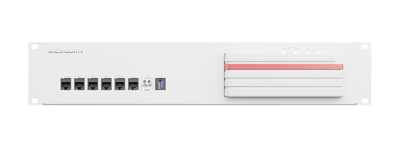 Rackmount.IT RM-FB-T8 - Montagesatz für Netzwerkgeräte - Rack montierbar - Signal White - 2U - 48.3 cm (19), Ansicht 3