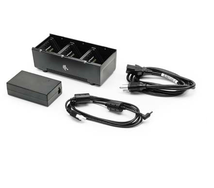 Zebra 3-Slot Battery Charger - Batterieladegerät, Ansicht 2