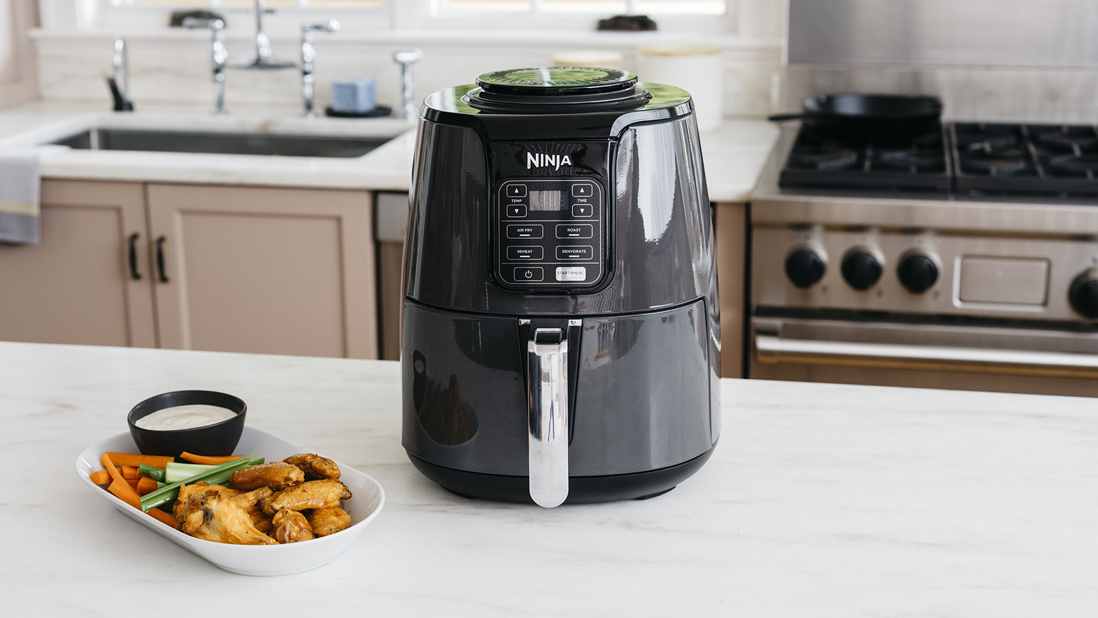SharkNinja Ninja Foodi AF100EU - Heißluft-Fritteuse - 1550 W, Ansicht 2