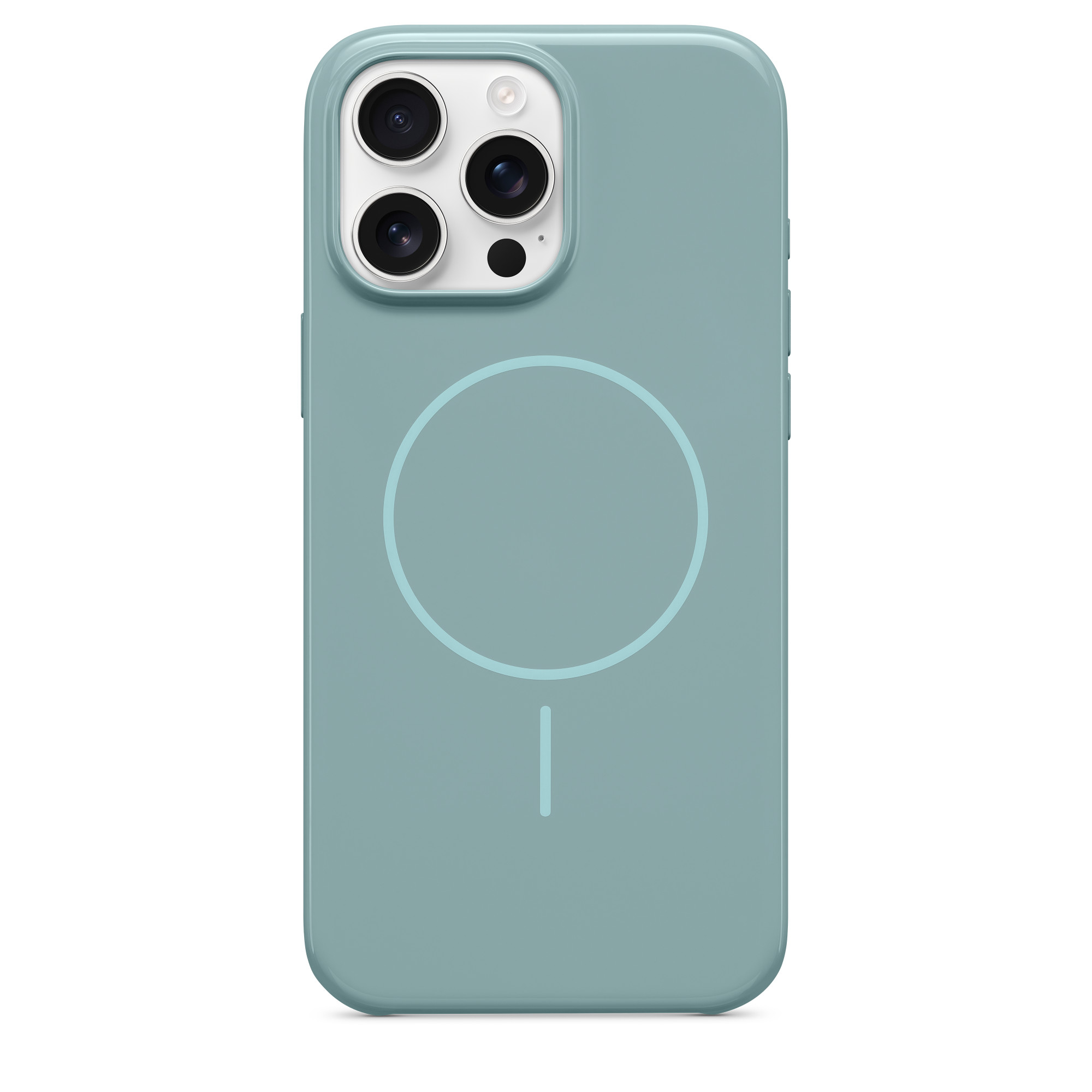 Apple iPhone 16 Pro Max Kunststoff Case mit MagSafe - Riptide Blau, Ansicht 2