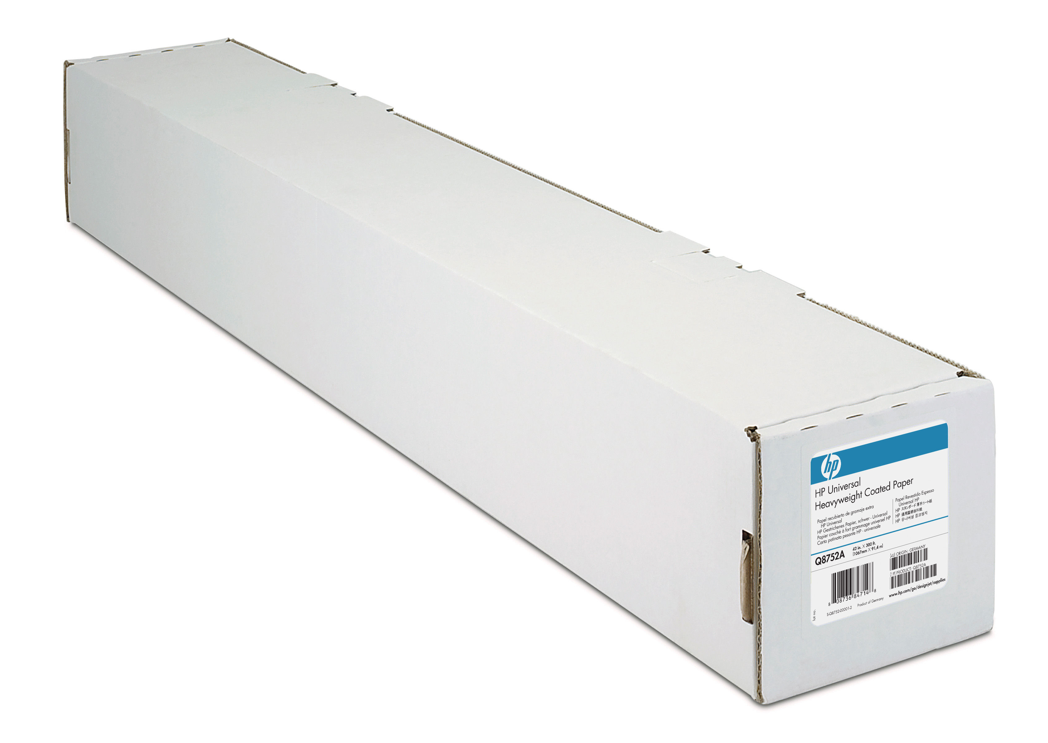 HP  Holzfaser - matt - beschichtet - 4,5 mil - Rolle (106,7 cm x 45,7 m), Ansicht 3