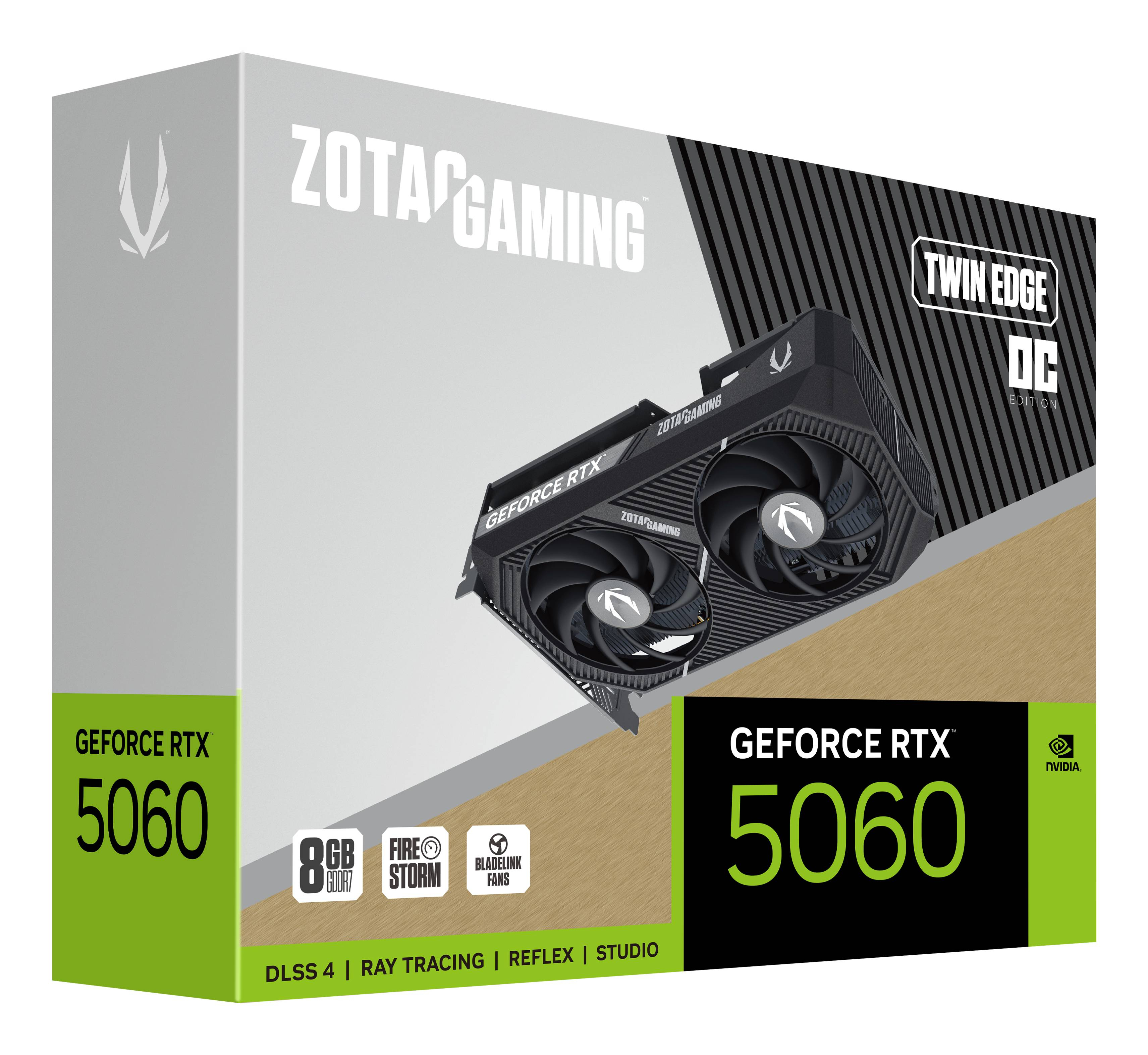 ZOTAC GAMING GeForce RTX 5060 Twin Edge OC - Grafikkarten, Ansicht 3