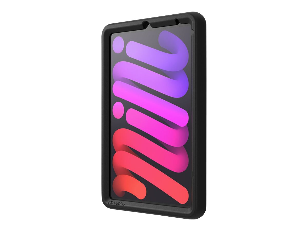 Compulocks Rugged Edge Case for iPad Mini 8.3 - Stoßstange für Tablet - widerstandsfähig - Gummi - Schwarz, Ansicht 3