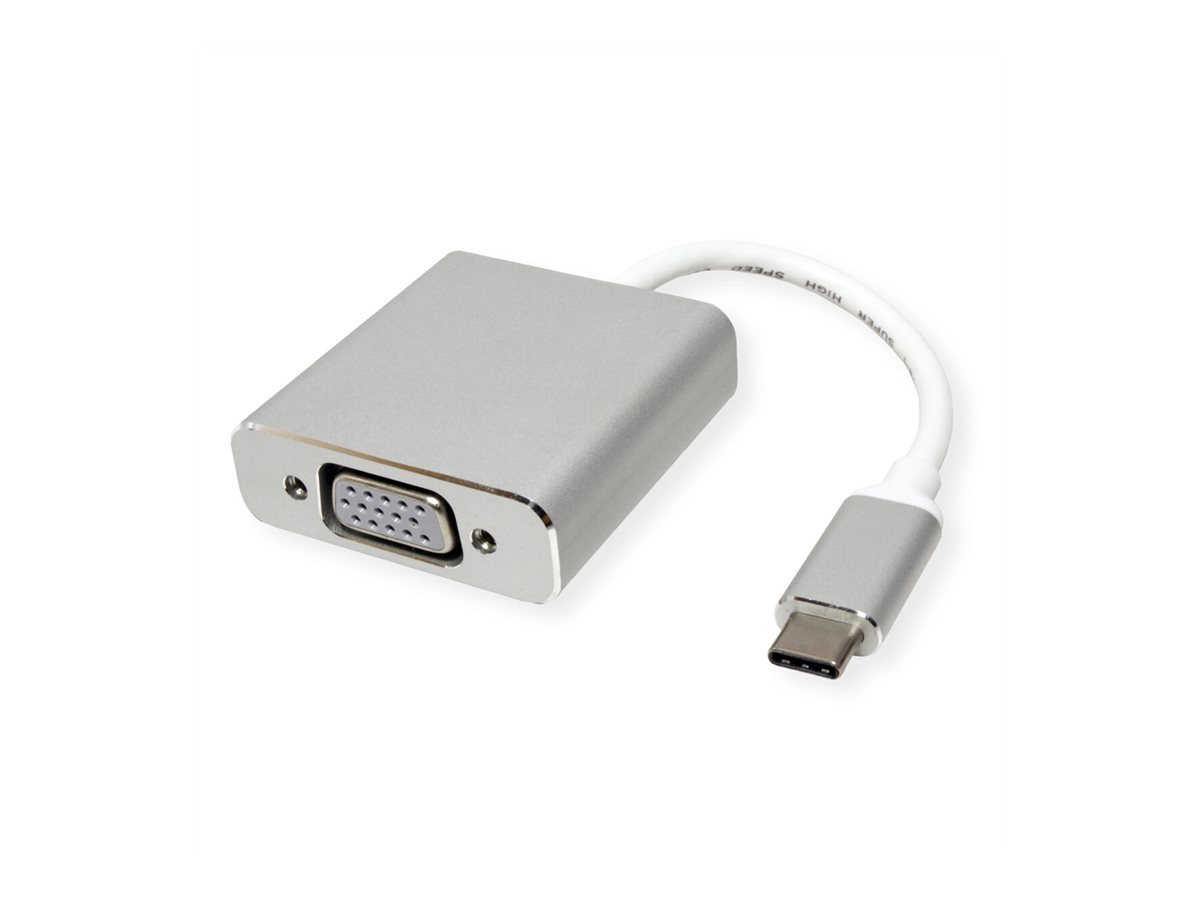 ROLINE Videoadapter - USB-C männlich zu VGA-Adapter