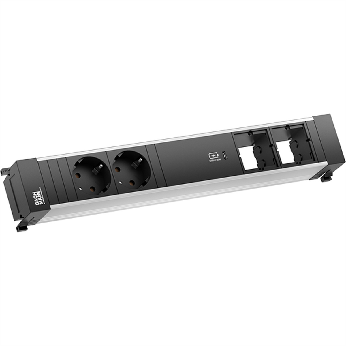 Bachmann POWER FRAME 2xCEE7/3916.5081xUSB C Charger 2xCM 0.2m GST18, Ansicht 2