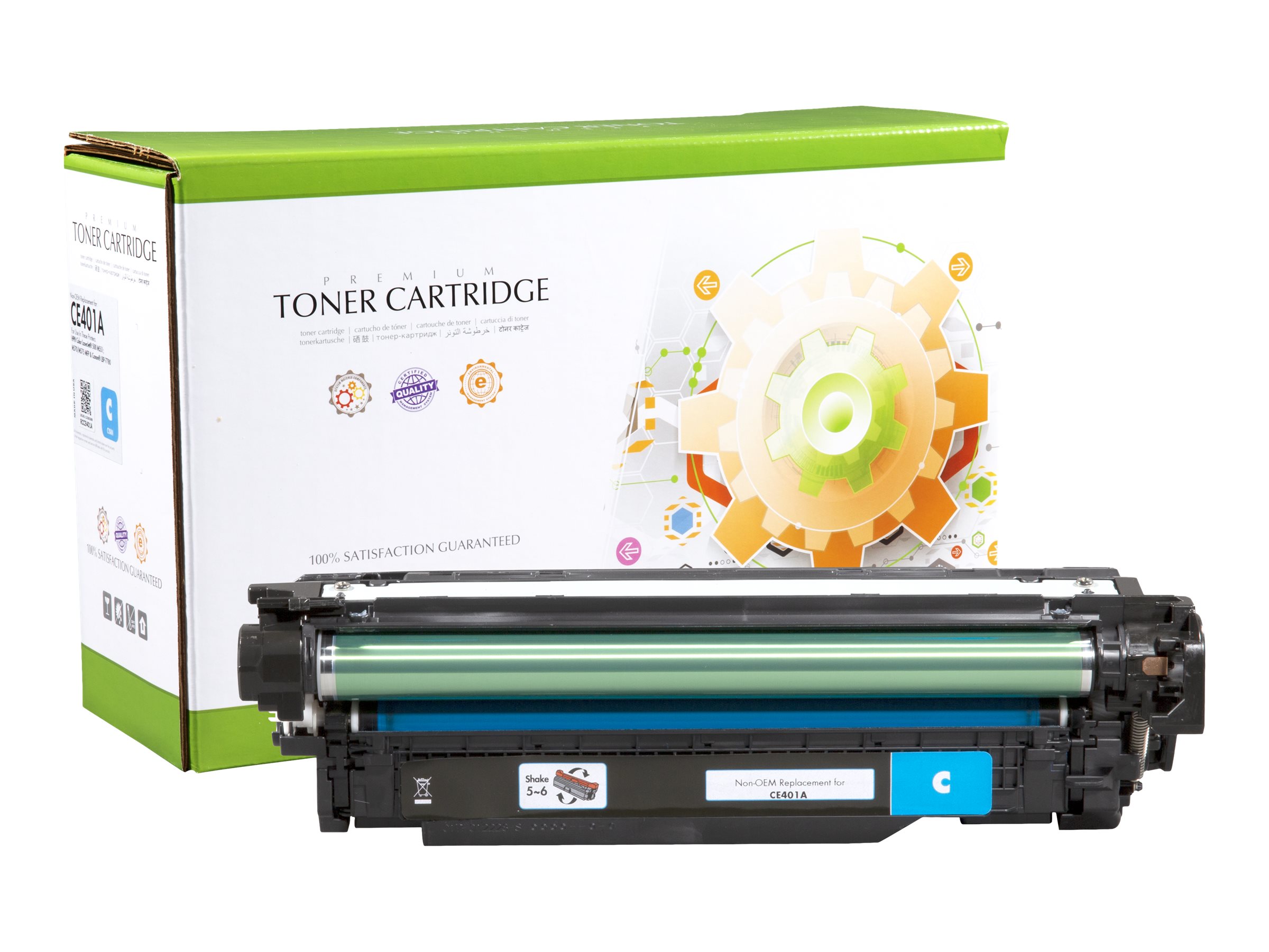 Static Control Cyan - kompatibel - Tonerpatrone (Alternative zu: HP CE401A)