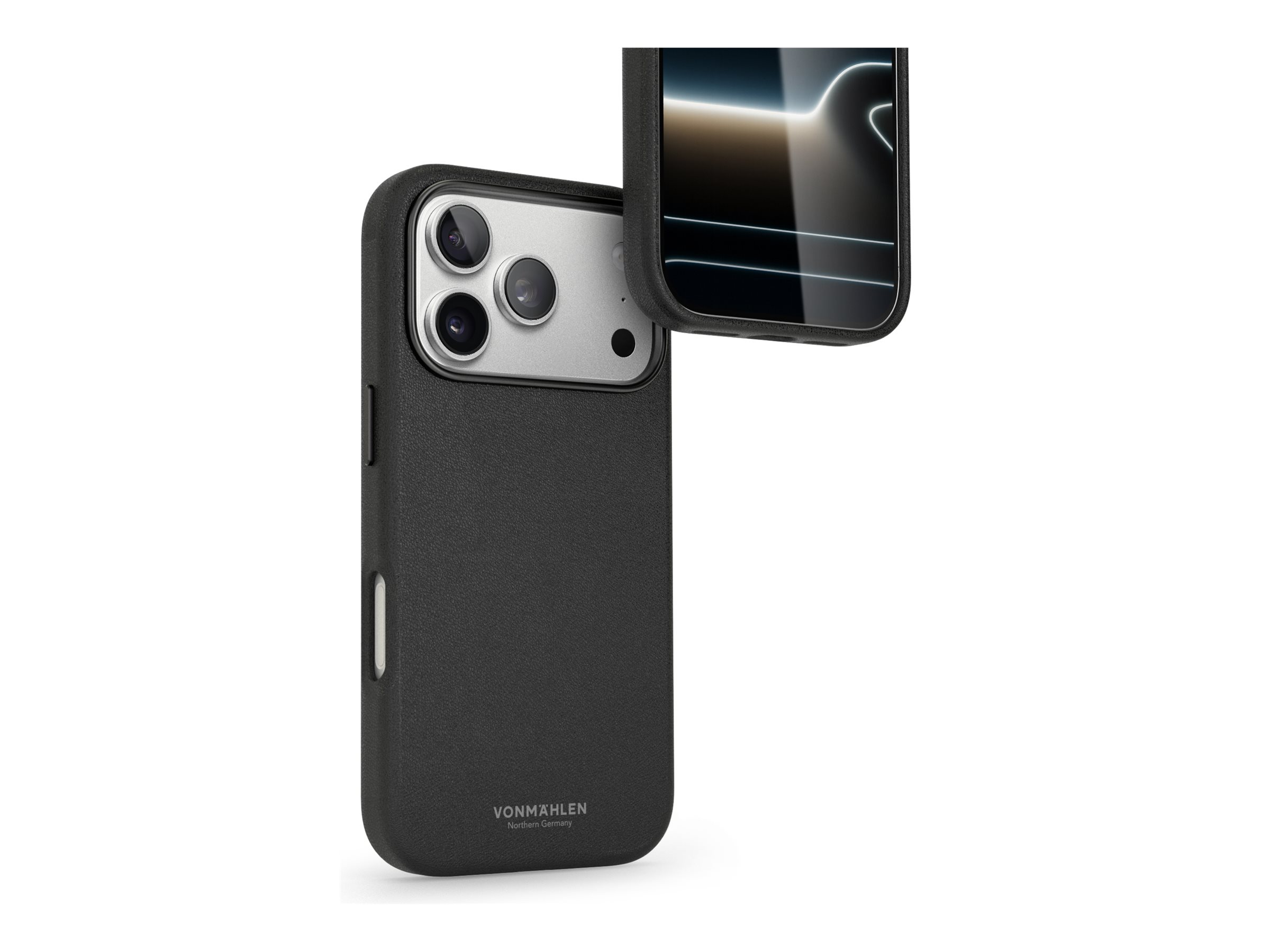 Vonmählen Like Leather - Hintere Abdeckung für Mobiltelefon - MagSafe-Kompatibilität - Polycarbonat (PC), Ansicht 4