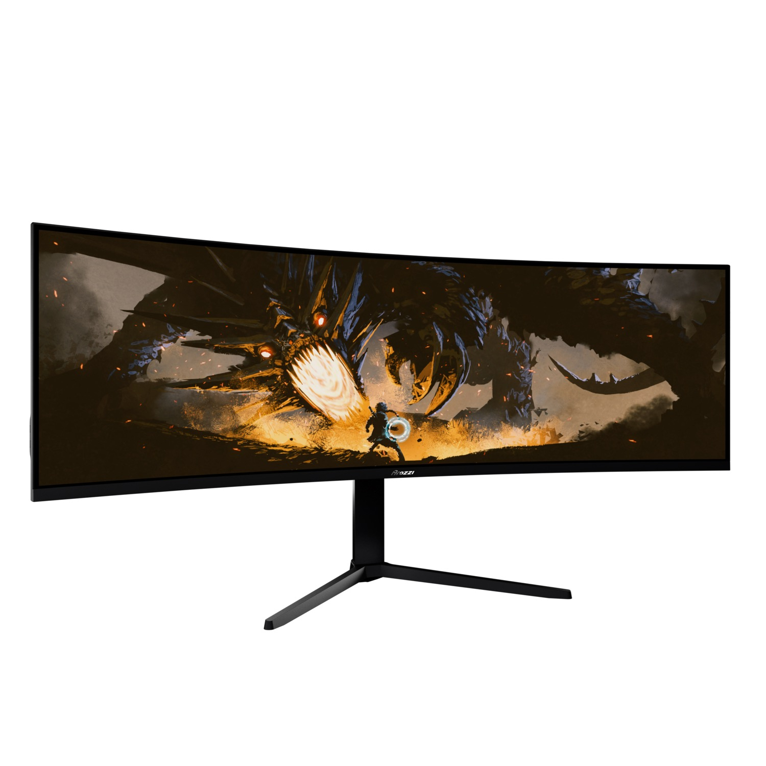 Arozzi TFT Nova curved schwarz - Flachbildschirm (TFT/LCD) - 124,5 cm (49), Ansicht 2